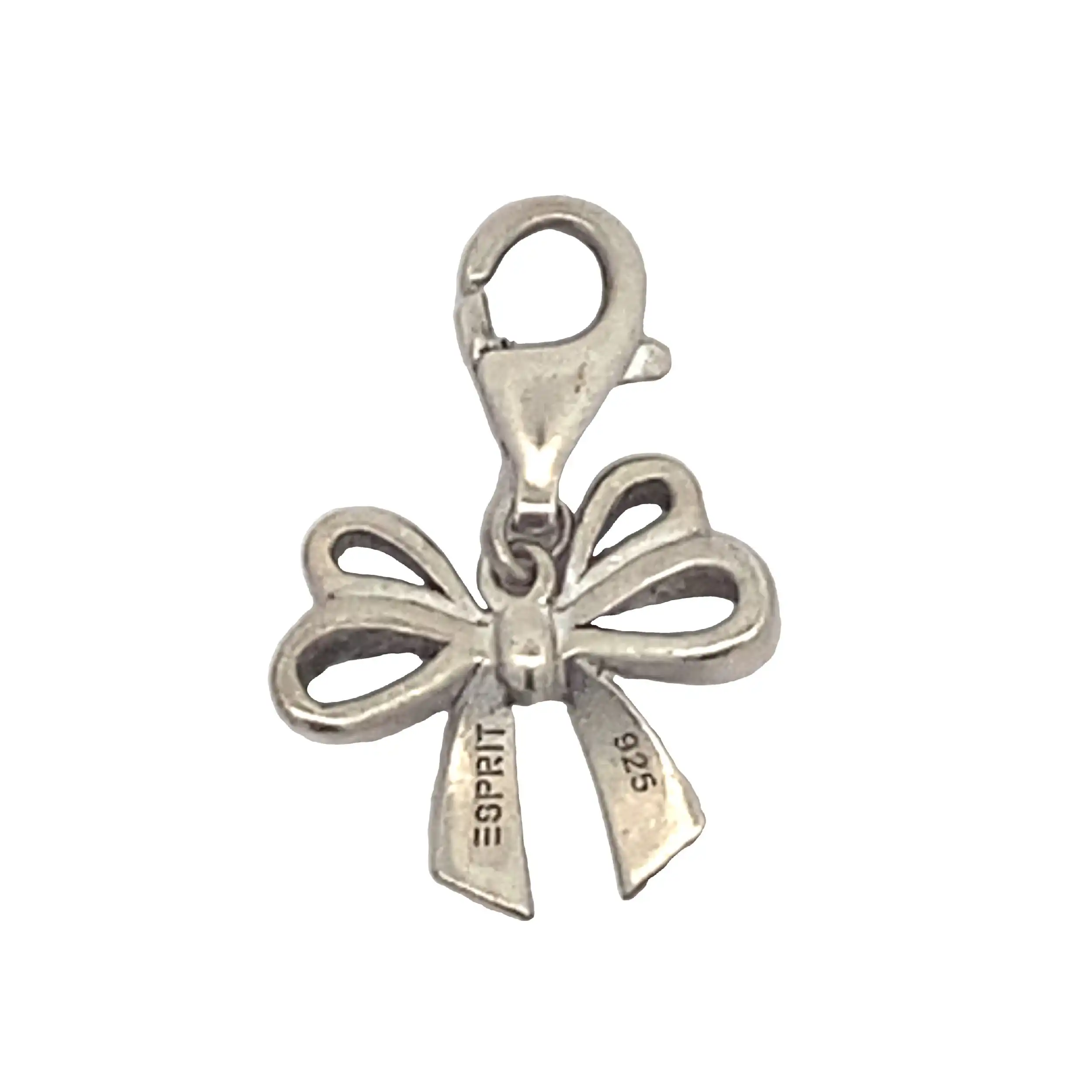 Silber Charm Schleife Esprit