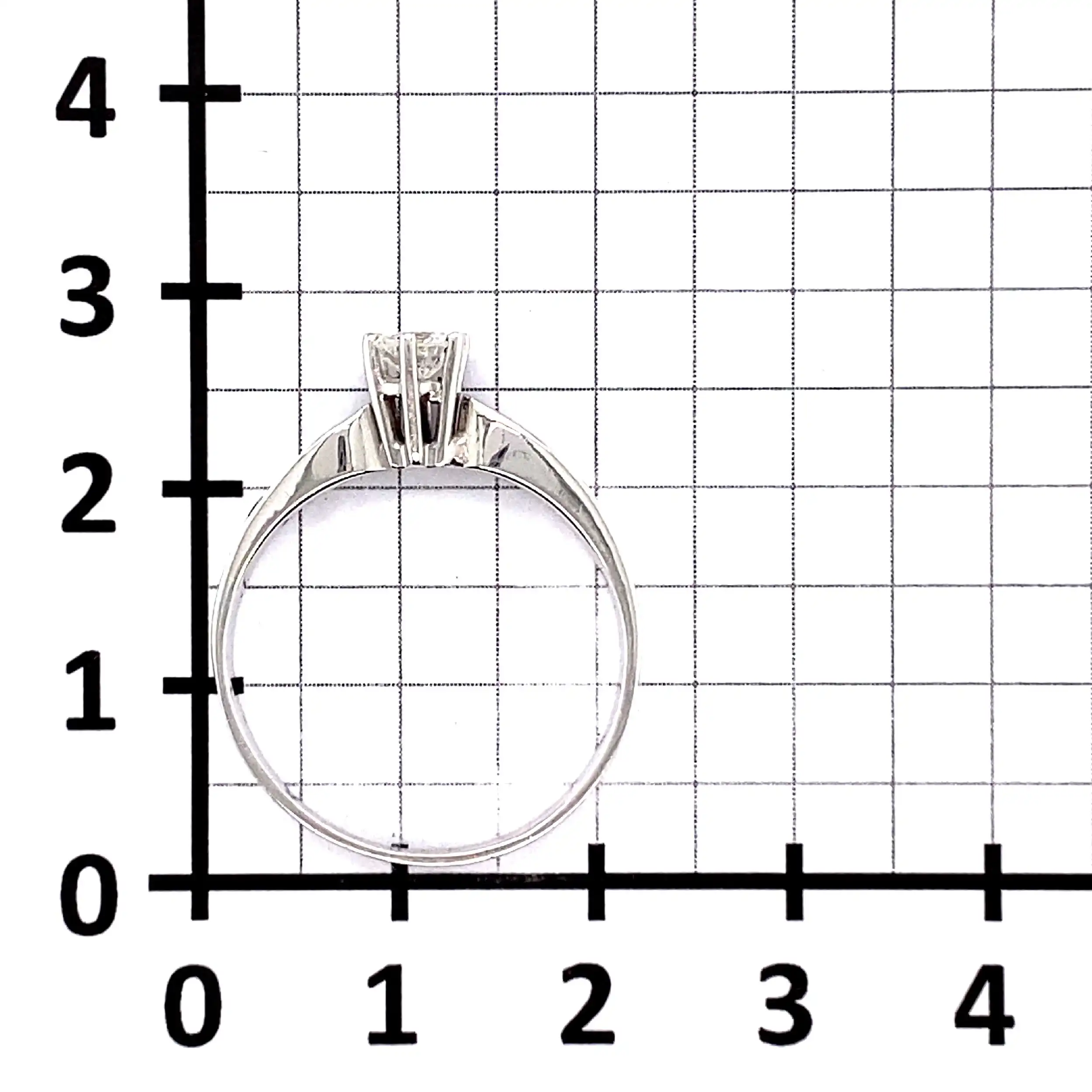 Ring Weißgold mit Diamanten Ring Weißgold mit Diamanten