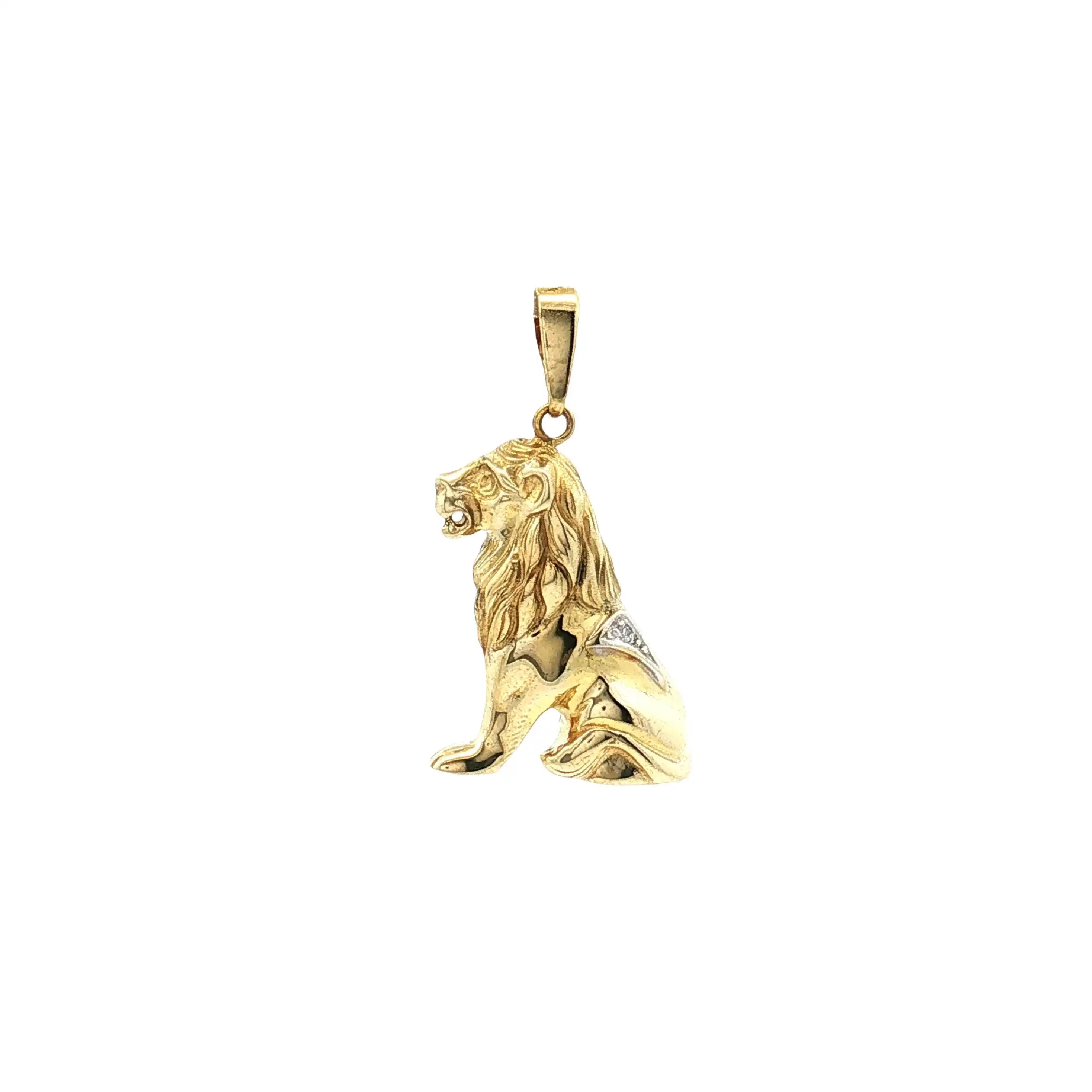 Anhänger Gelbgold "Löwe"