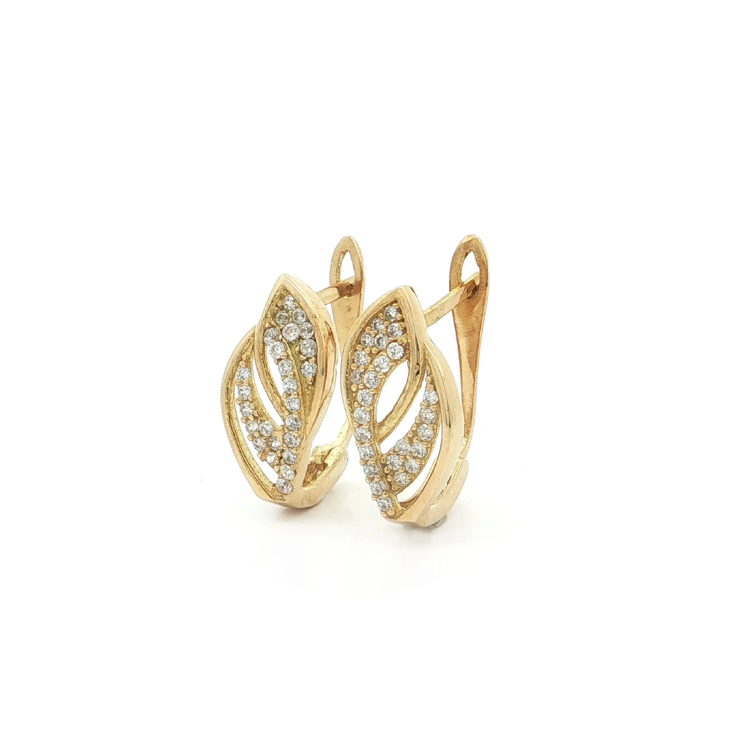 Ohrringe Gelbgold mit Zirkonia