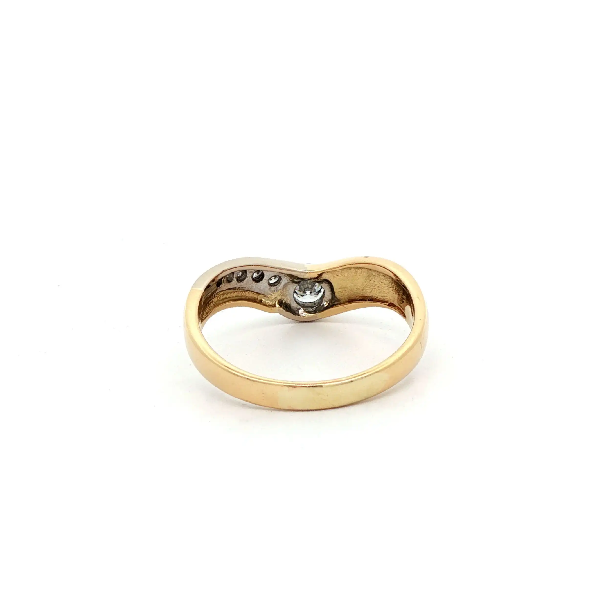 Ring Gelbgold mit Brillanten Ring Gelbgold mit Brillanten