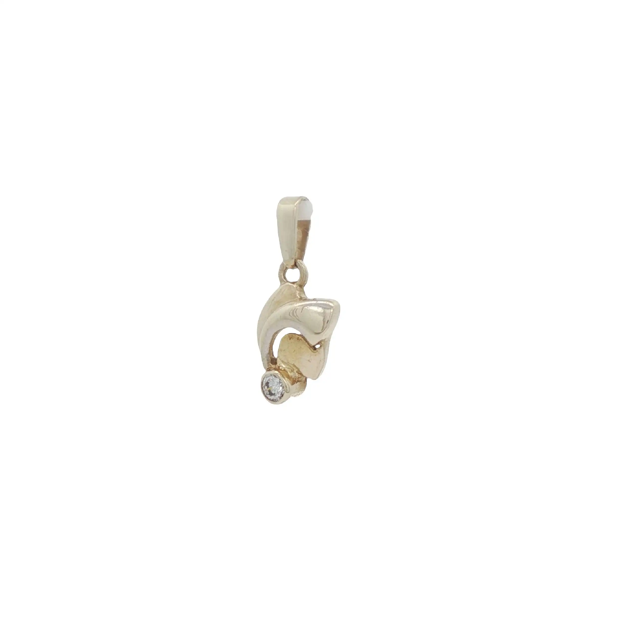Anhänger Gelbgold mit Zirkonia Anhänger Gelbgold mit Zirkonia