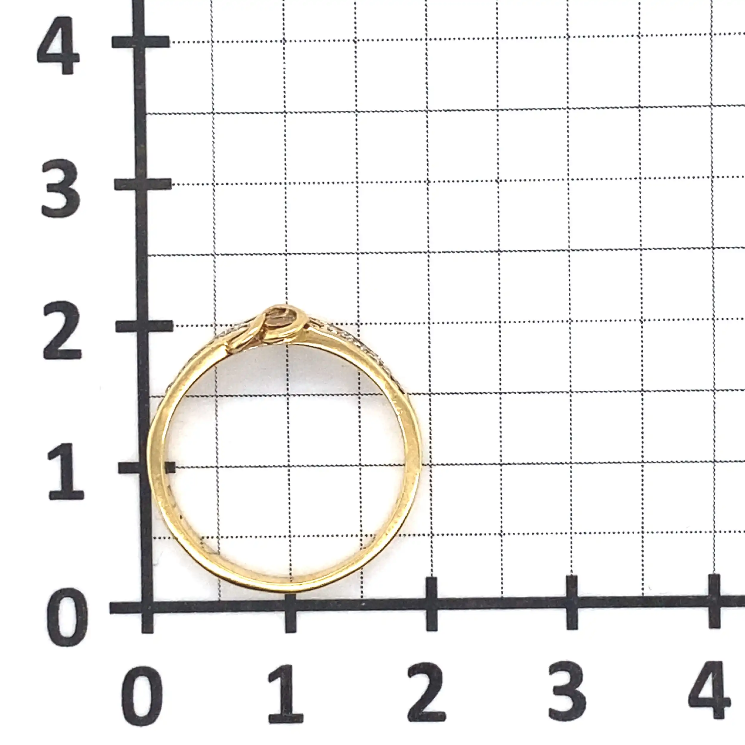 Ring Gelbgold mit Brillanten Ring Gelbgold mit Brillanten