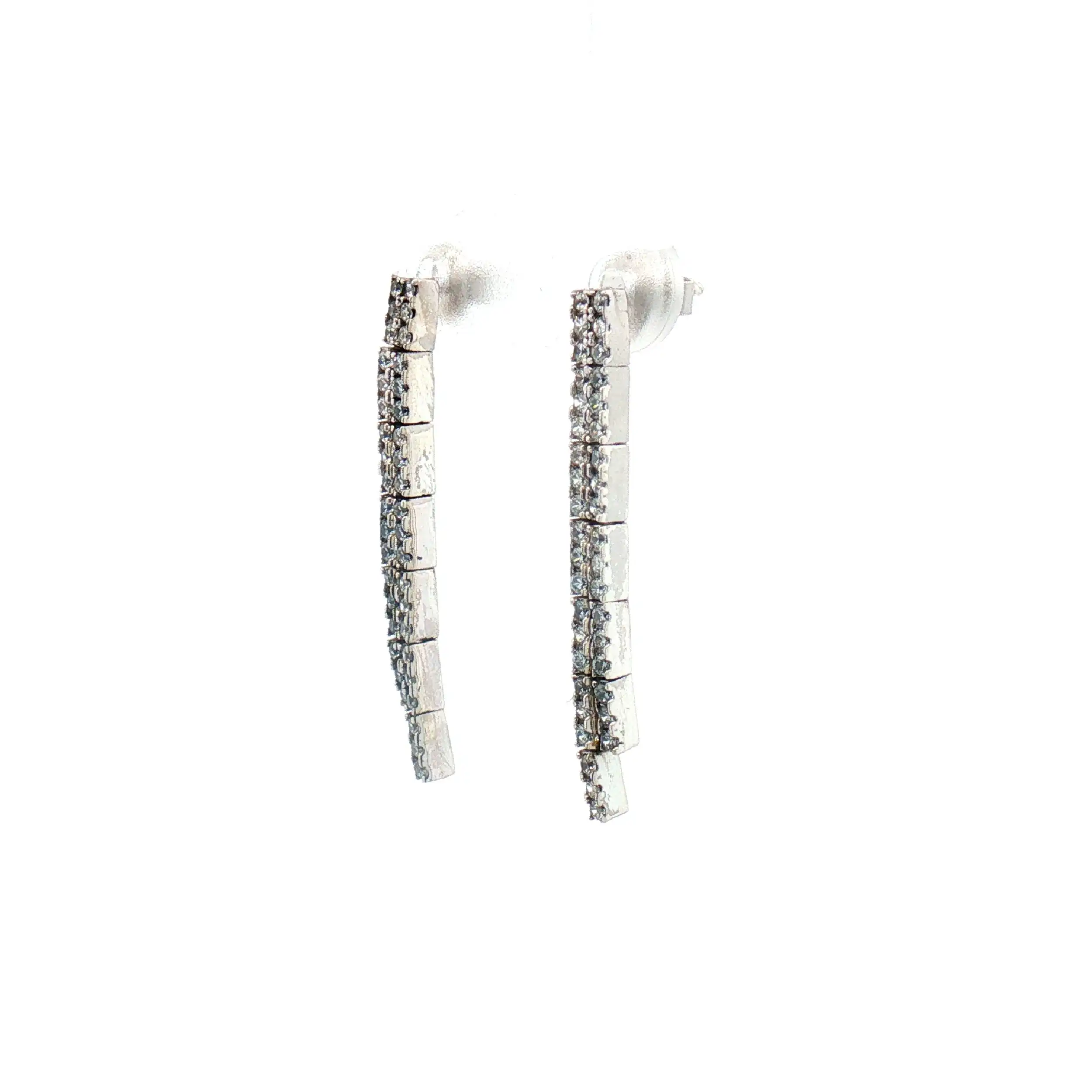 Ohrhänger Silber mit Zirkonia