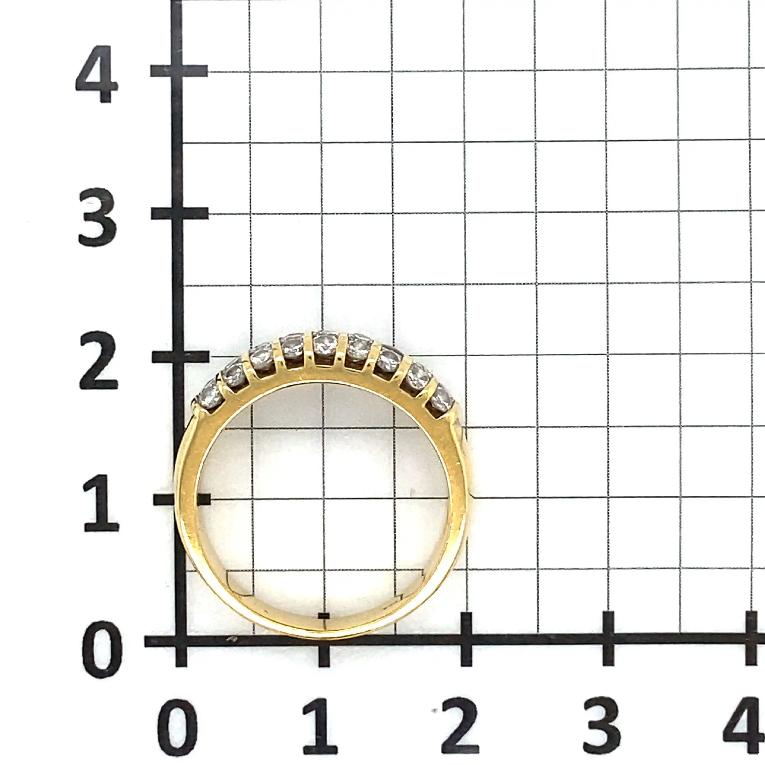 Ring Gelbgold mit Brillanten Ring Gelbgold mit Brillanten