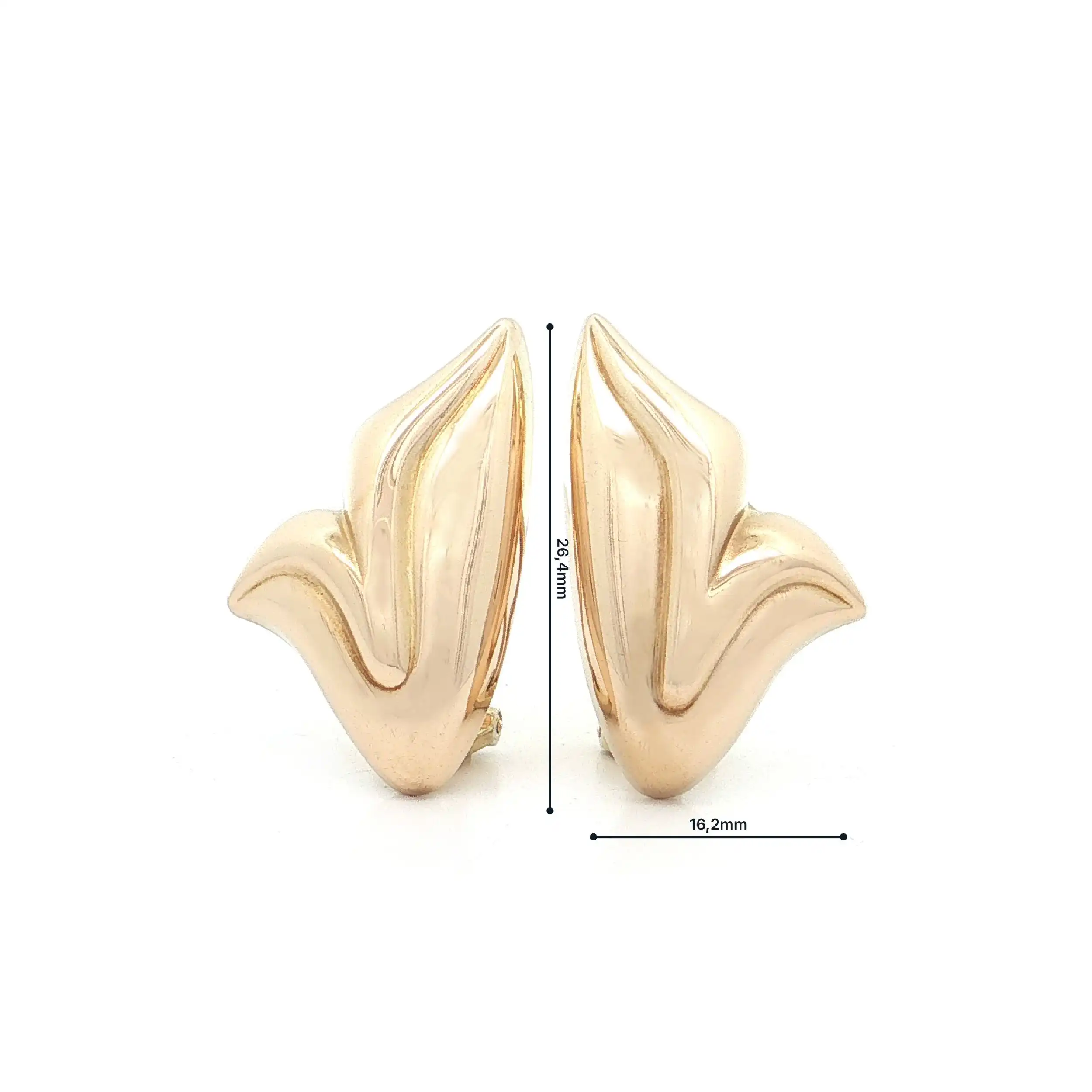 Ohrclips Gelbgold Ohrclips Gelbgold