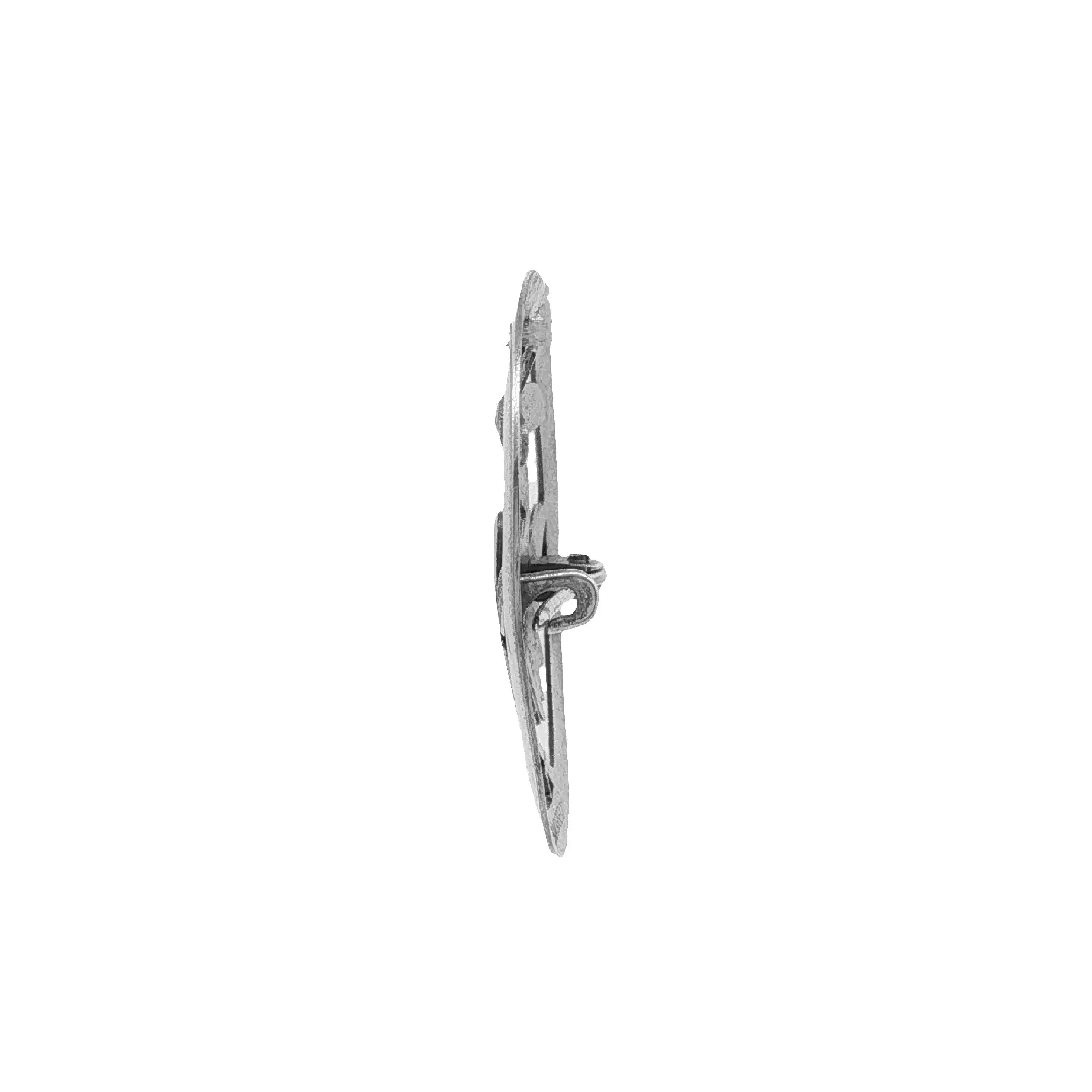 Brosche Silber Handarbeit Brosche Silber Handarbeit