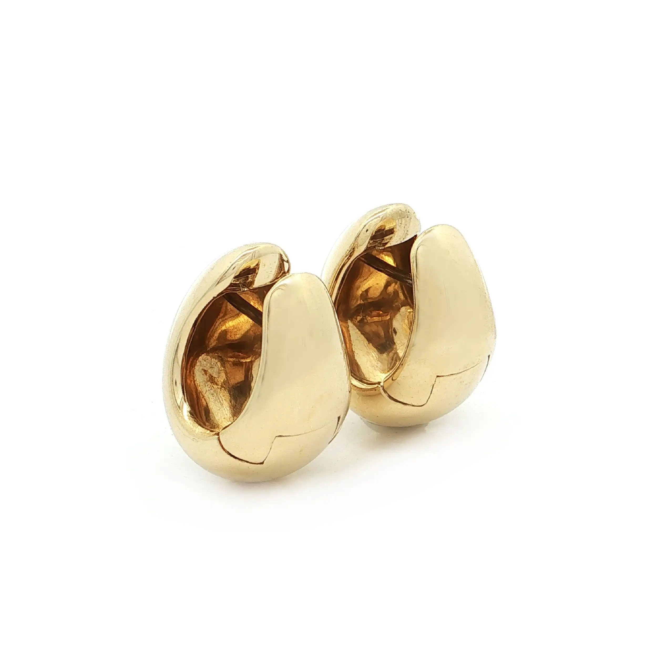 Creolen Gelbgold "Tropfen"