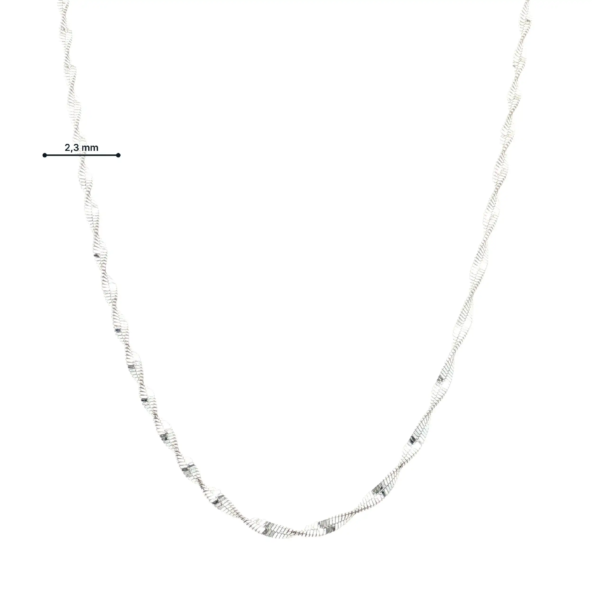 Kette Silber gedreht Kette Silber gedreht