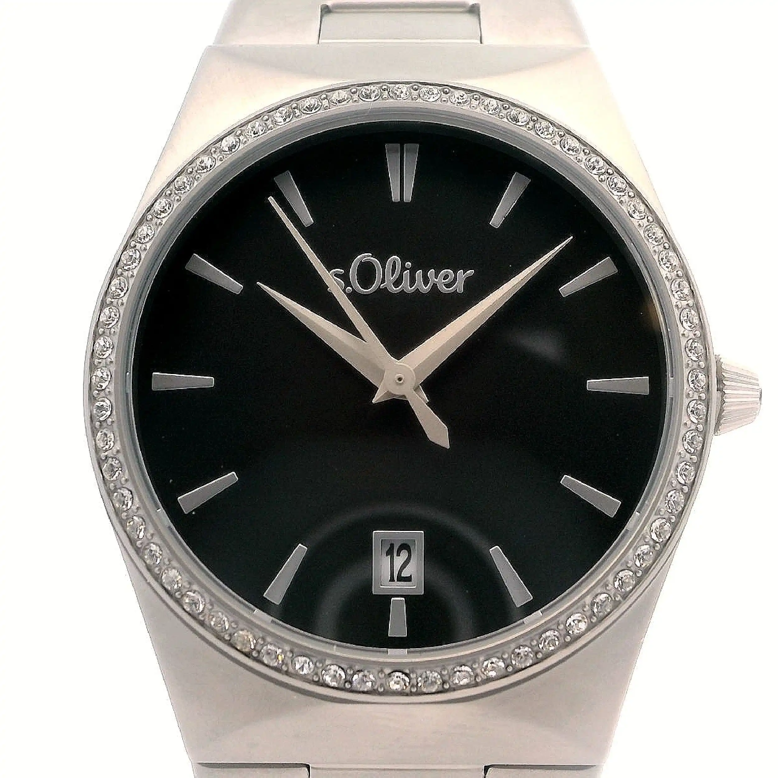 Damenuhr s.Oliver Edelstahl Zirkonia Damenuhr s.Oliver Edelstahl Zirkonia