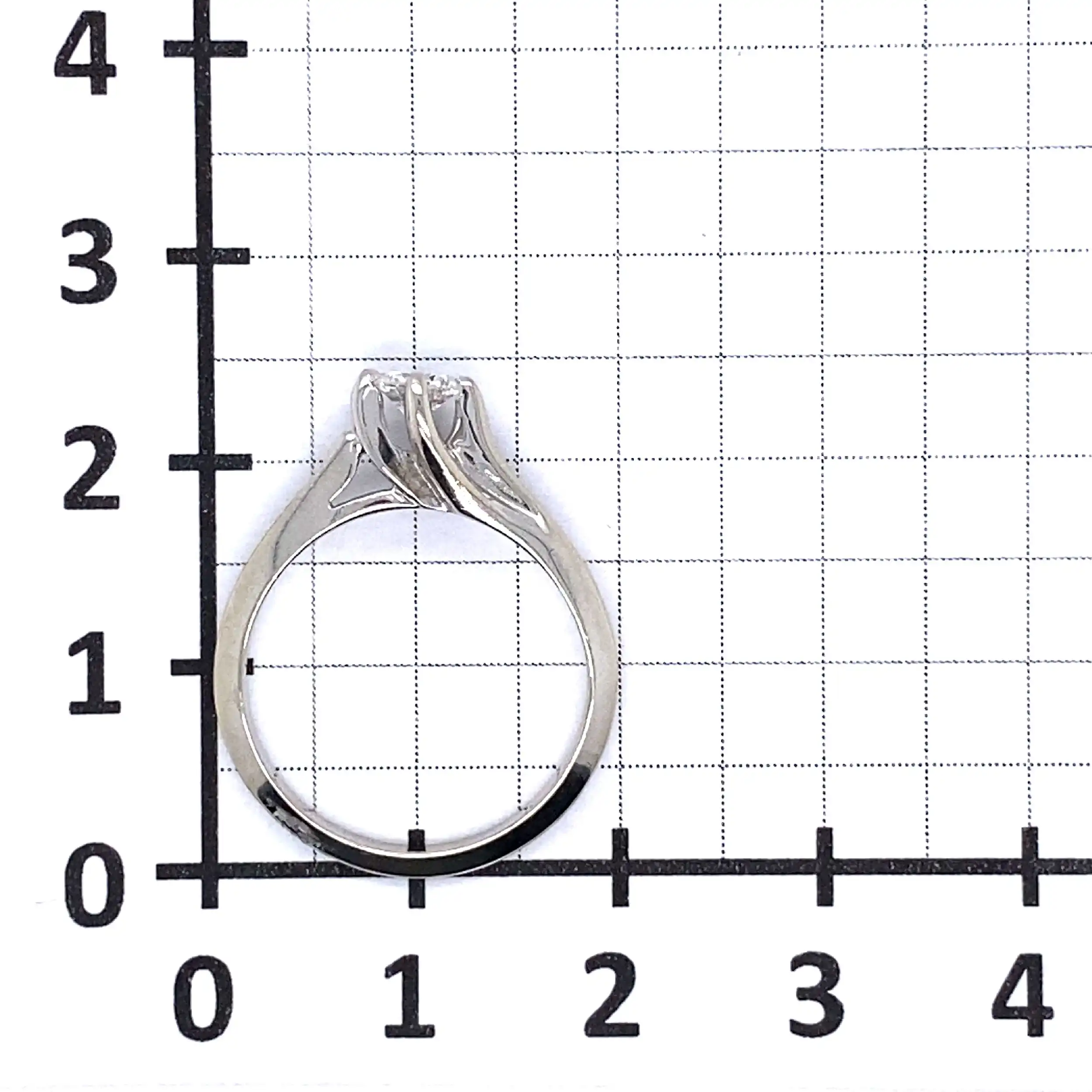 Ring Weißgold mit Solitär Brillant Ring Weißgold mit Solitär Brillant