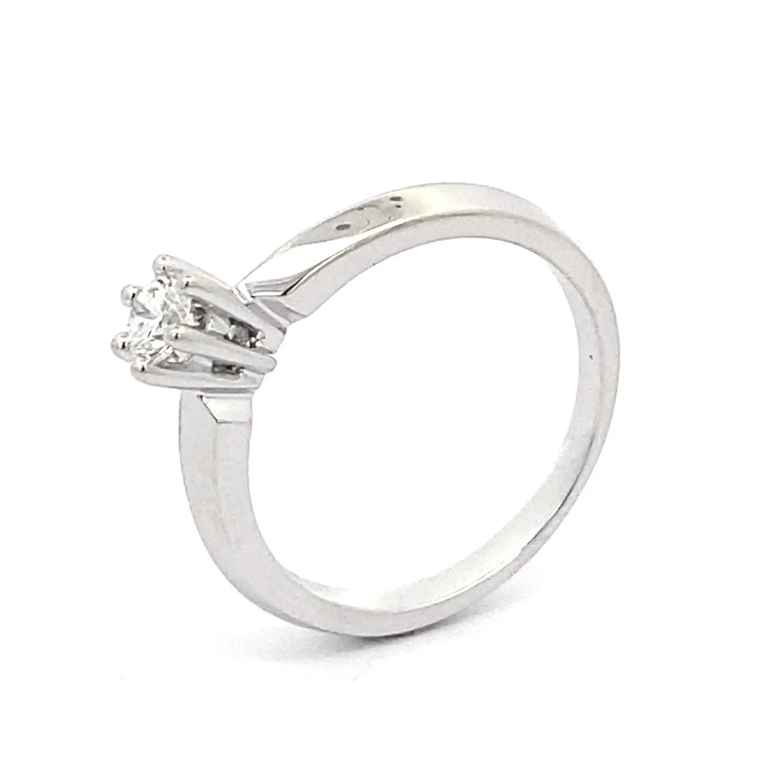 Ring Weißgold mit Brillant