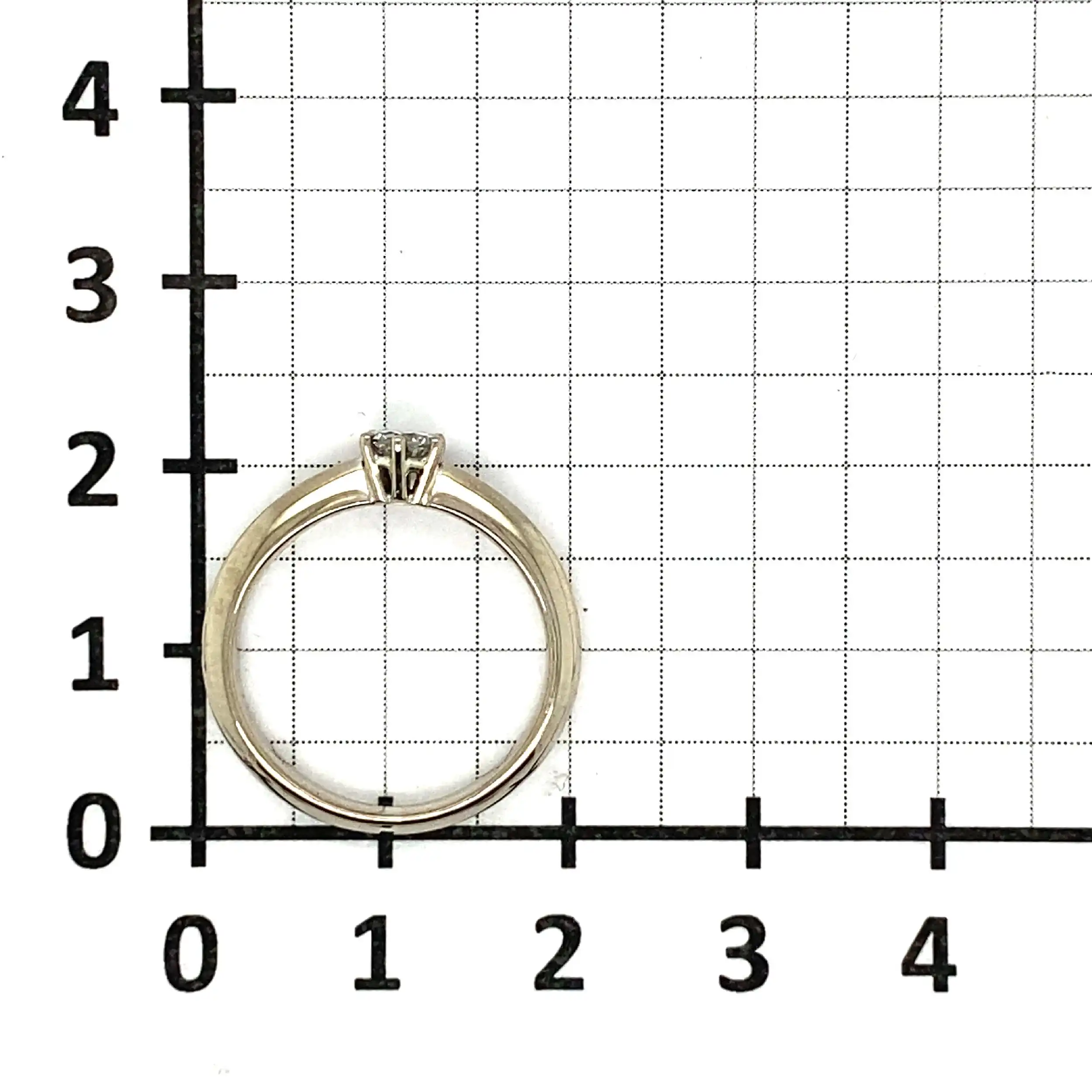 Ring Weißgold mit Brillant