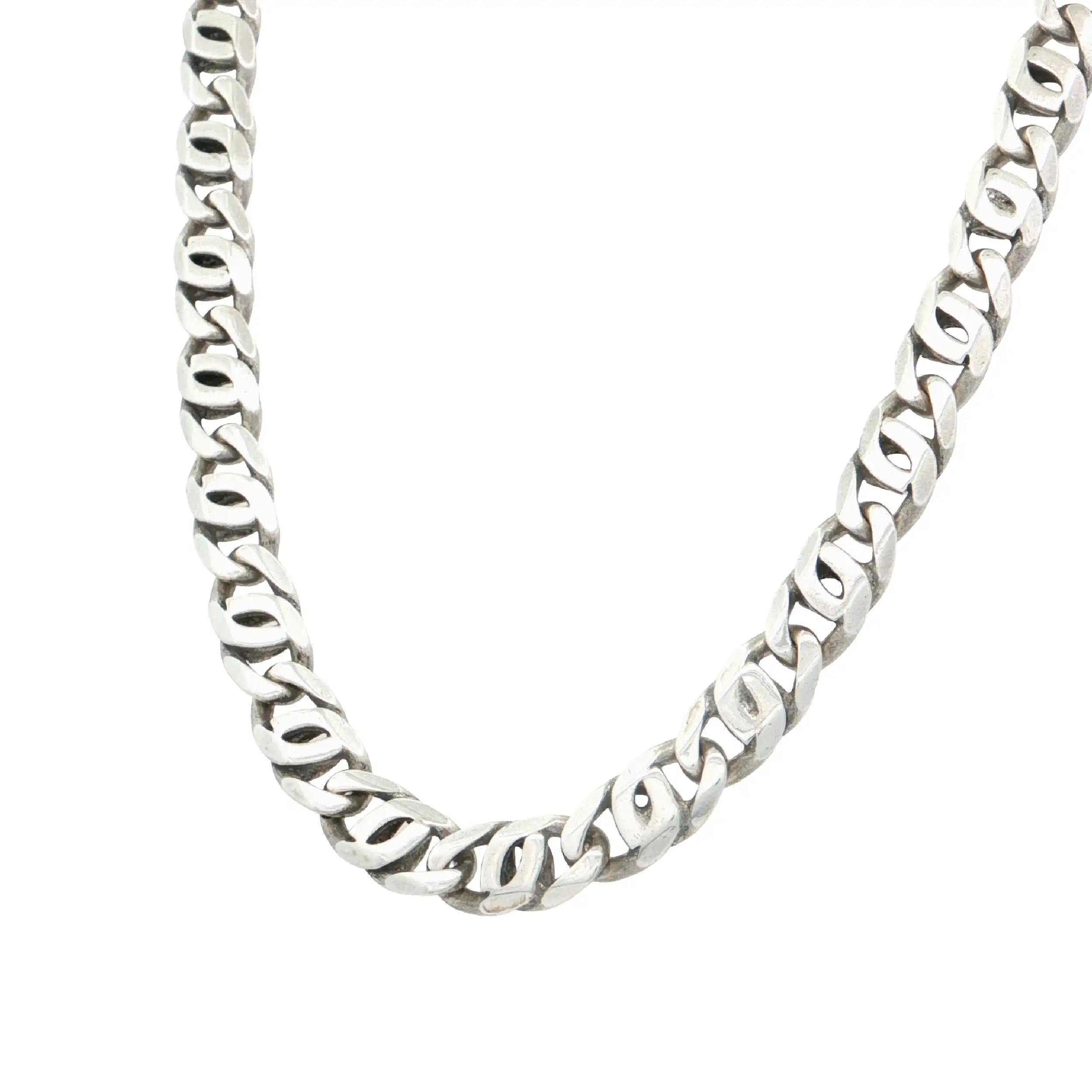 Doppelpanzerkette Silber