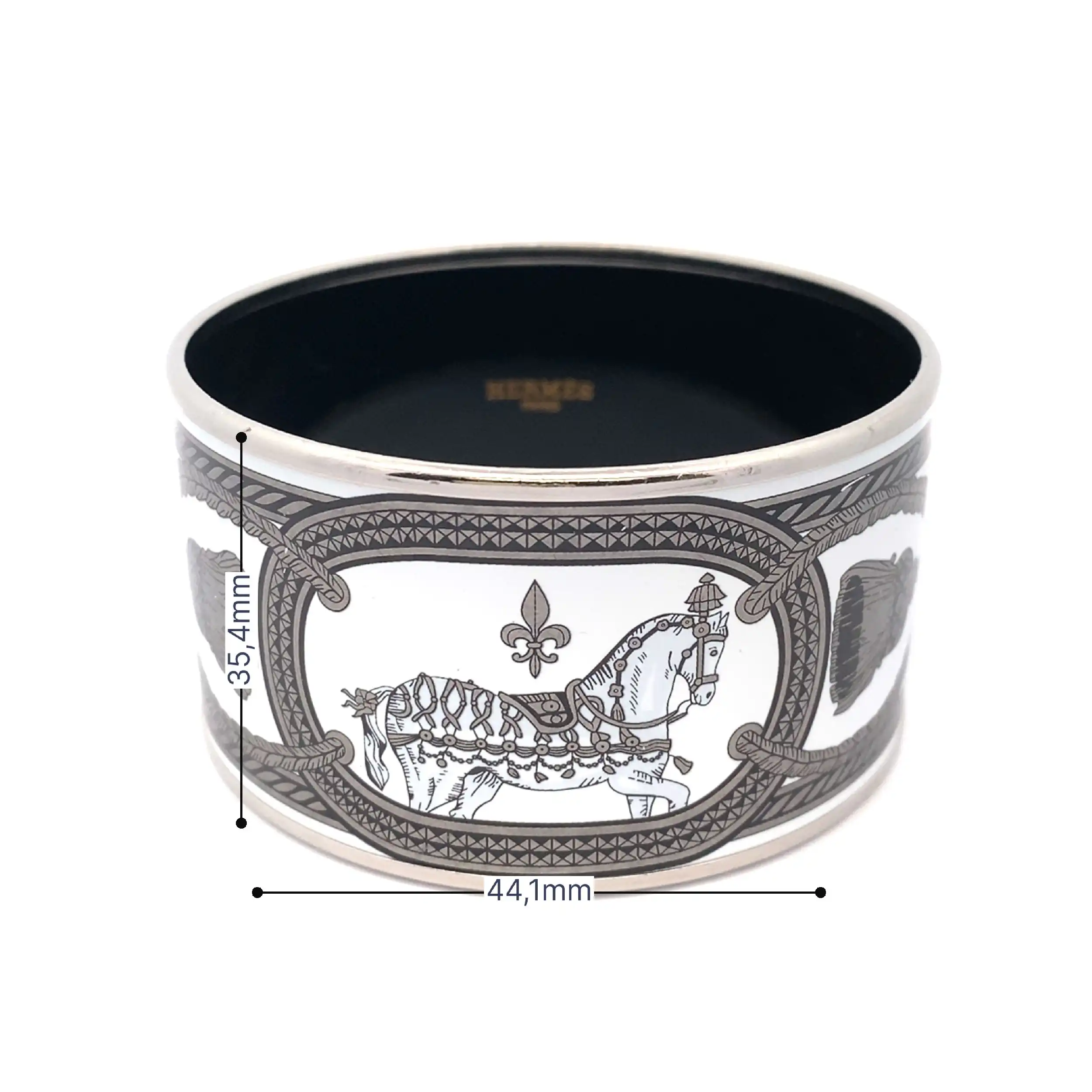 Armreif "HERMES Horse & Carraige"