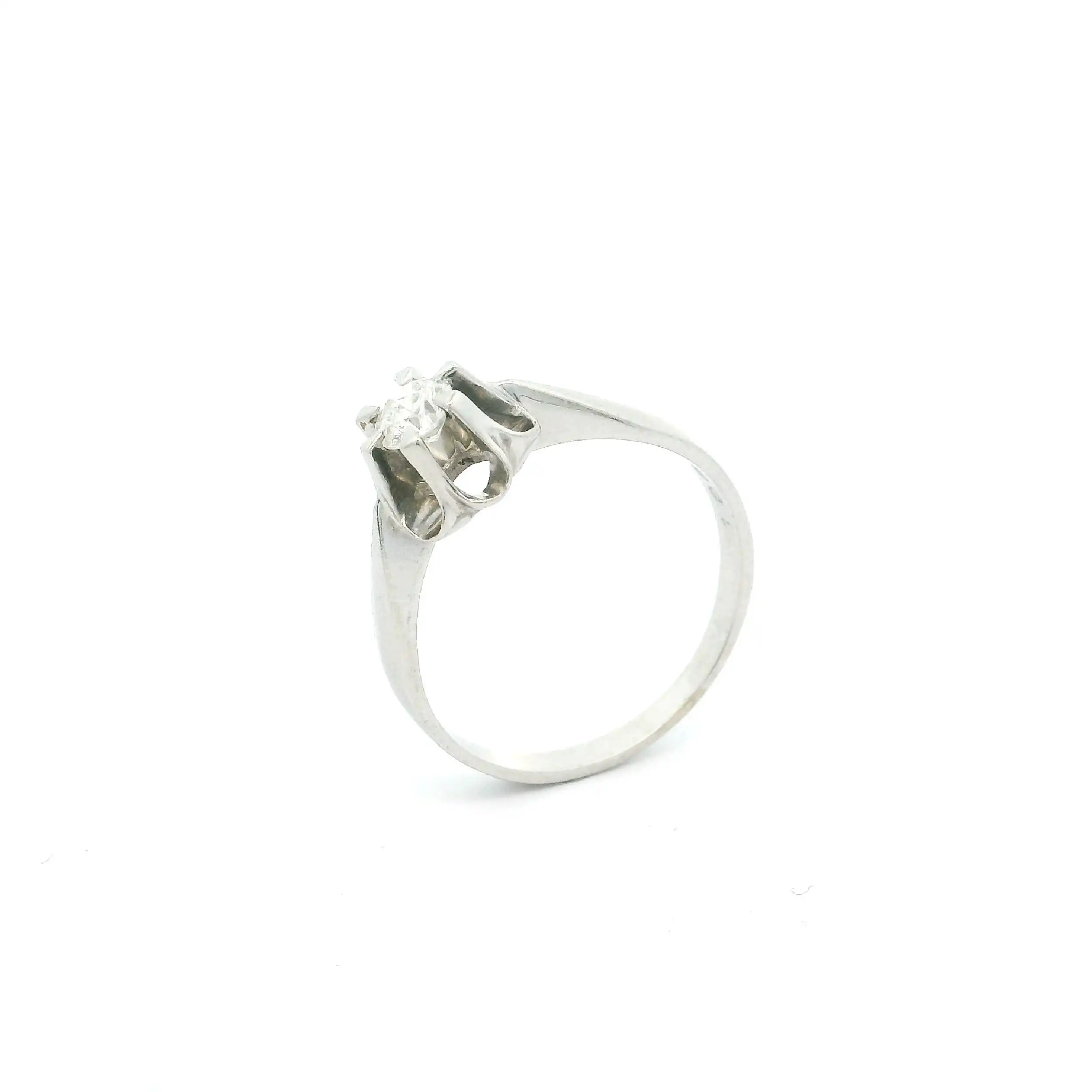 Ring Weißgold mit Brillant