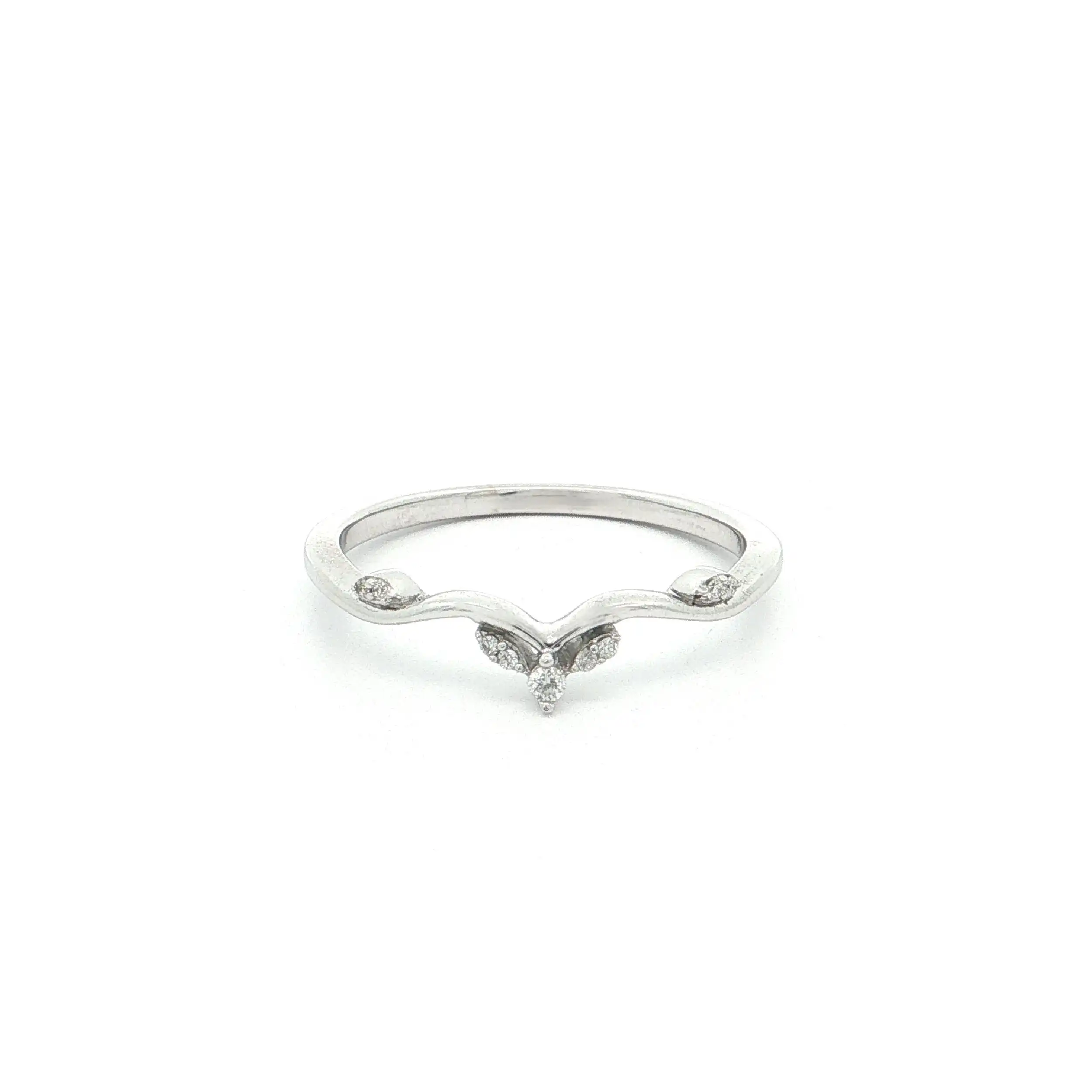 Ring Weißgold mit Brillanten Ring Weißgold mit Brillanten