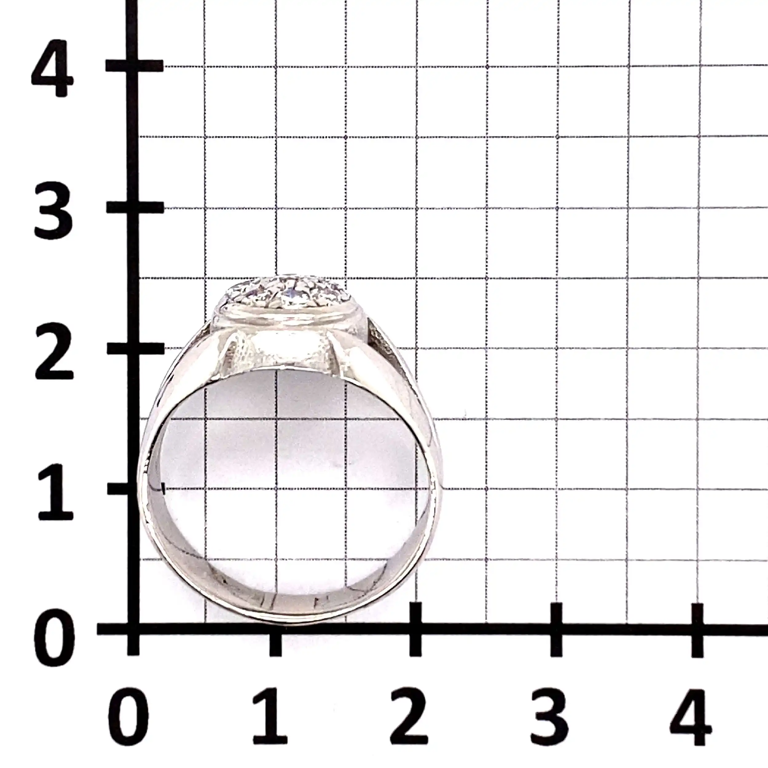 Ring Weißgold mit Brillanten Ring Weißgold mit Brillanten