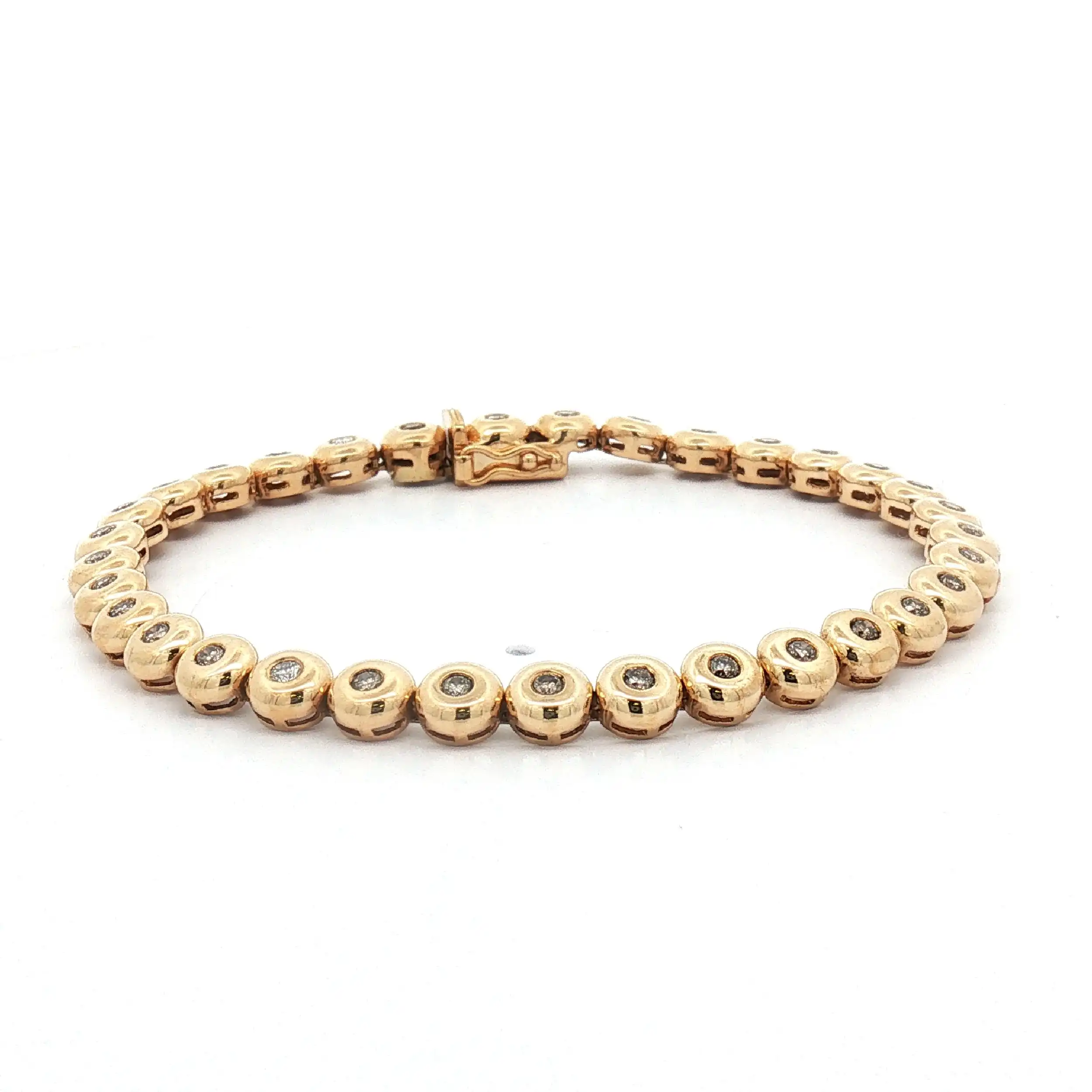 Armband Gelbgold mit Diamanten