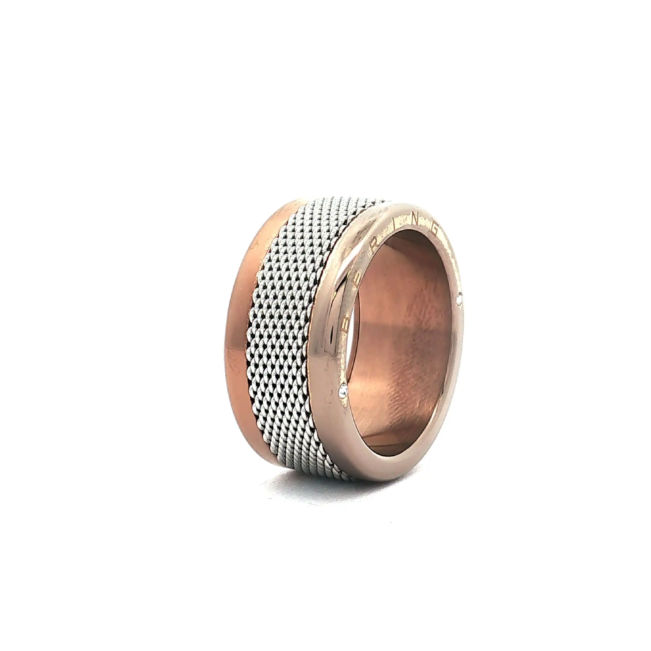 Bering Ring vergoldet mit Zirkonia Bering Ring vergoldet mit Zirkonia