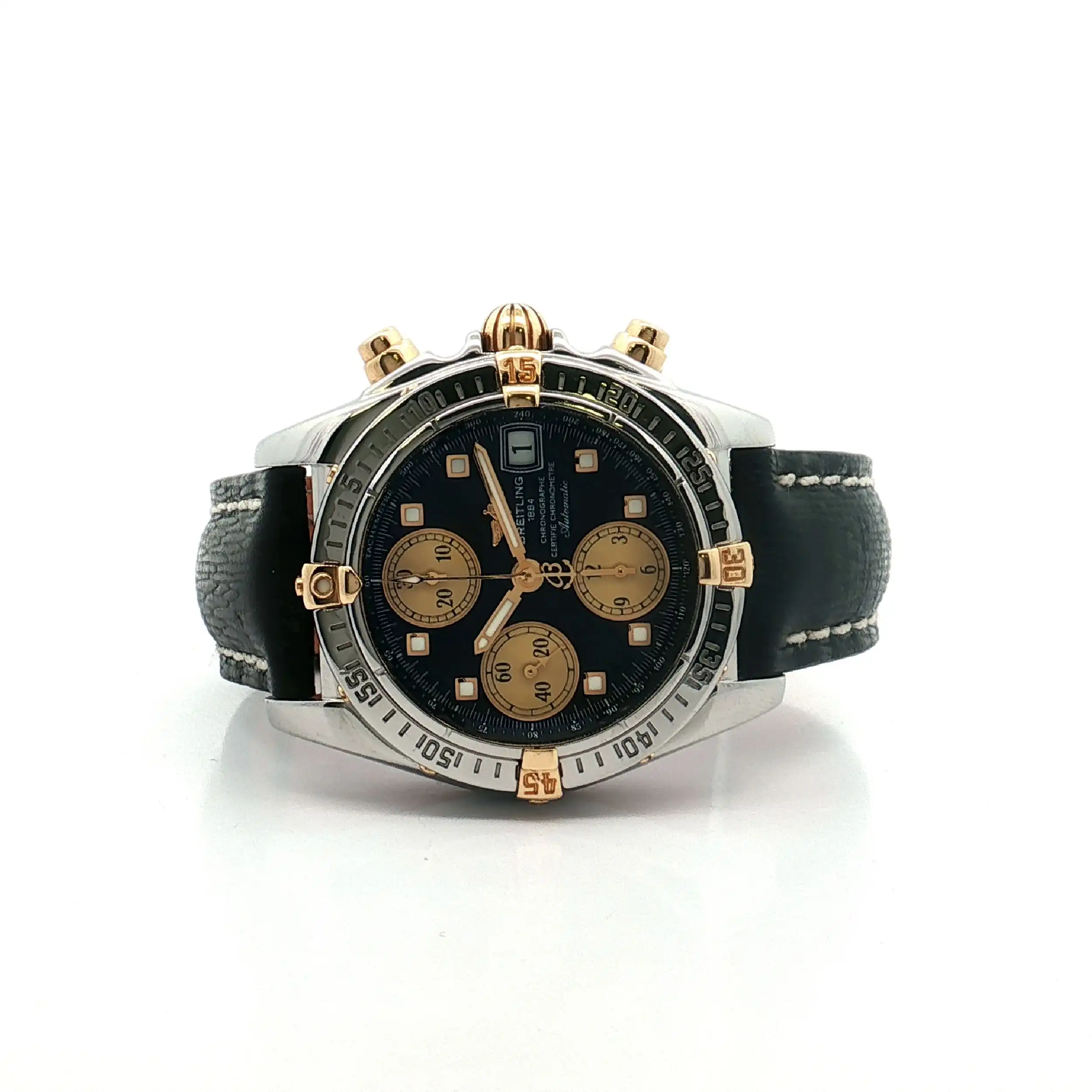 Herrenuhr Breitling Chrono Cockpit Full Set