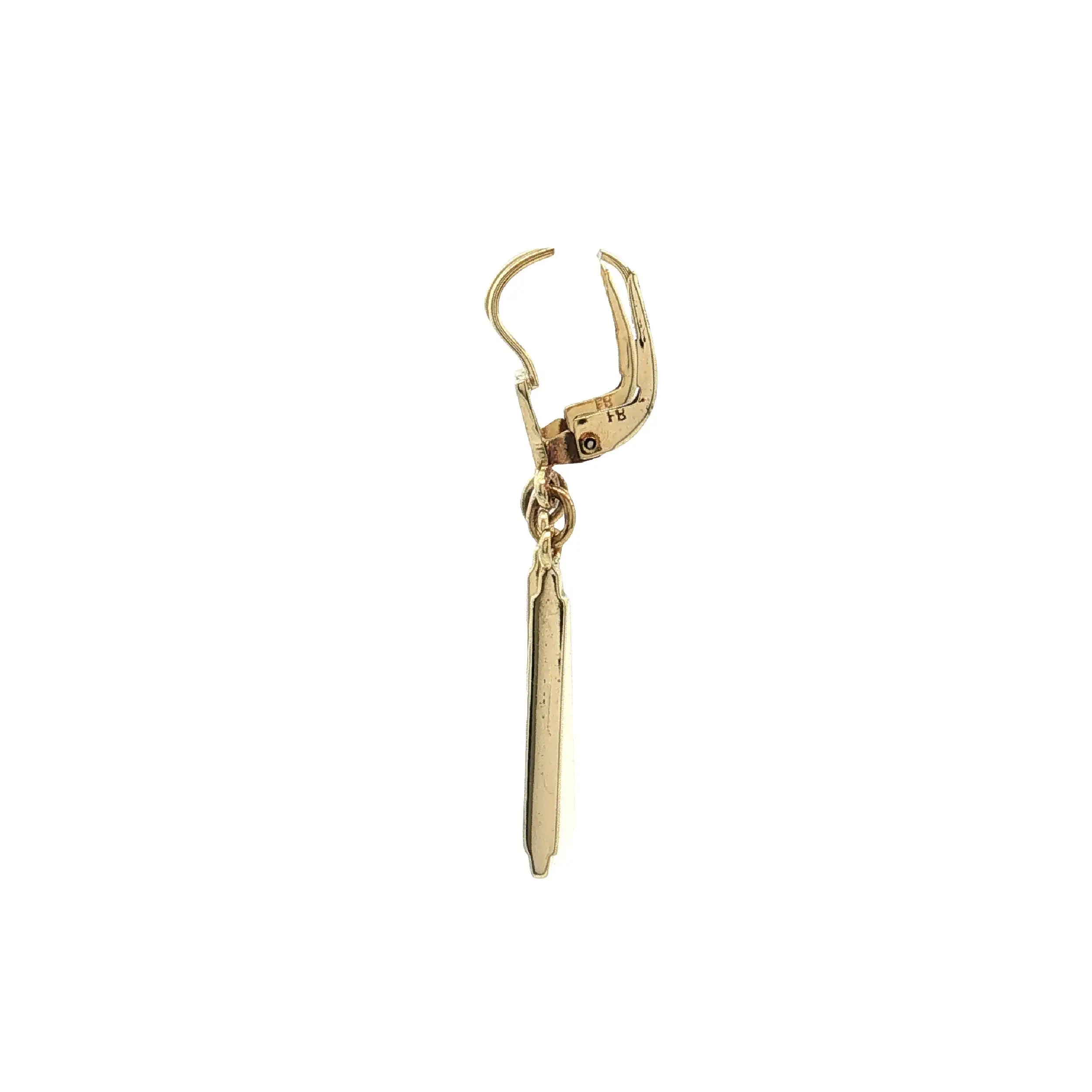 Ohrhänger Gelbgold