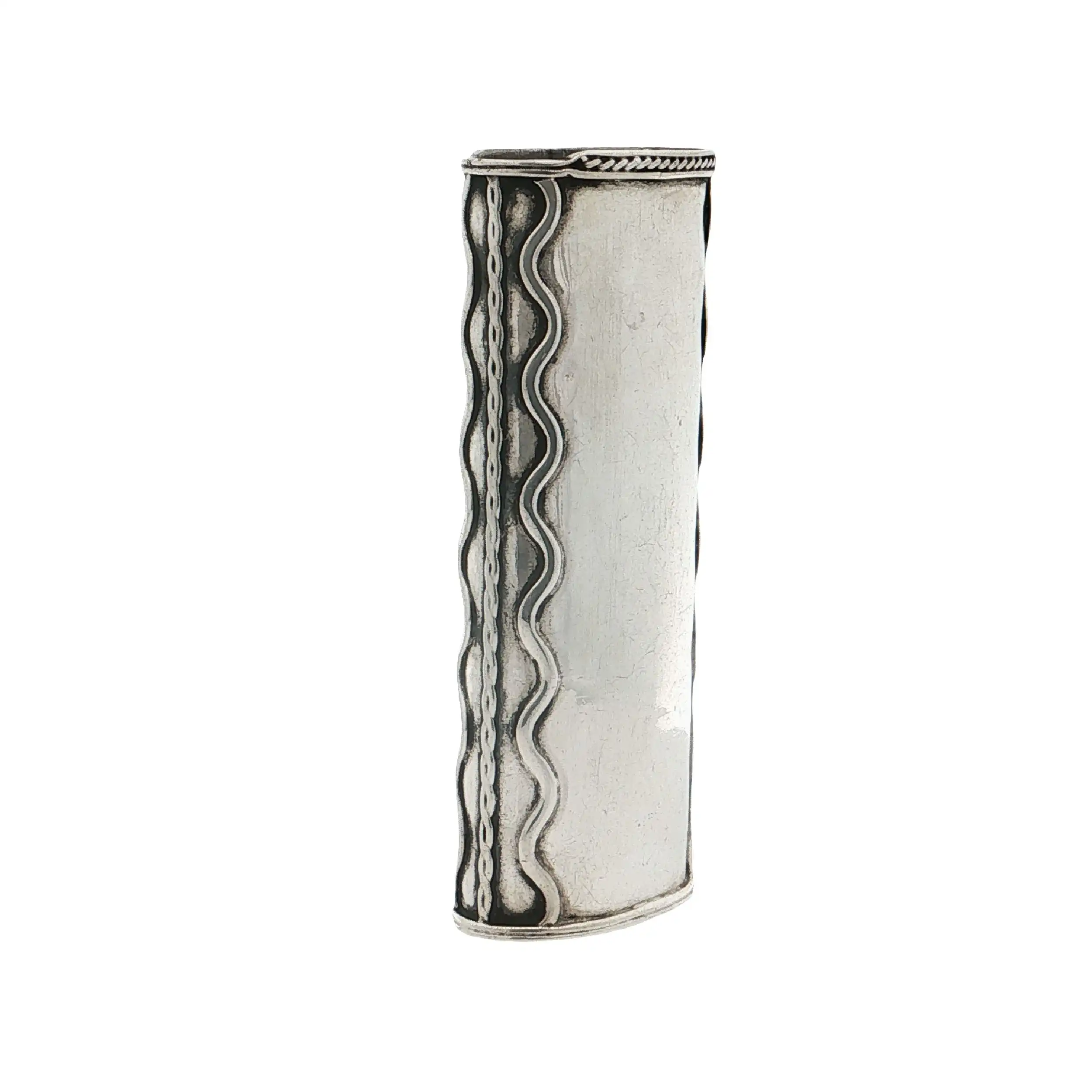 Feuerzeughülle Silber