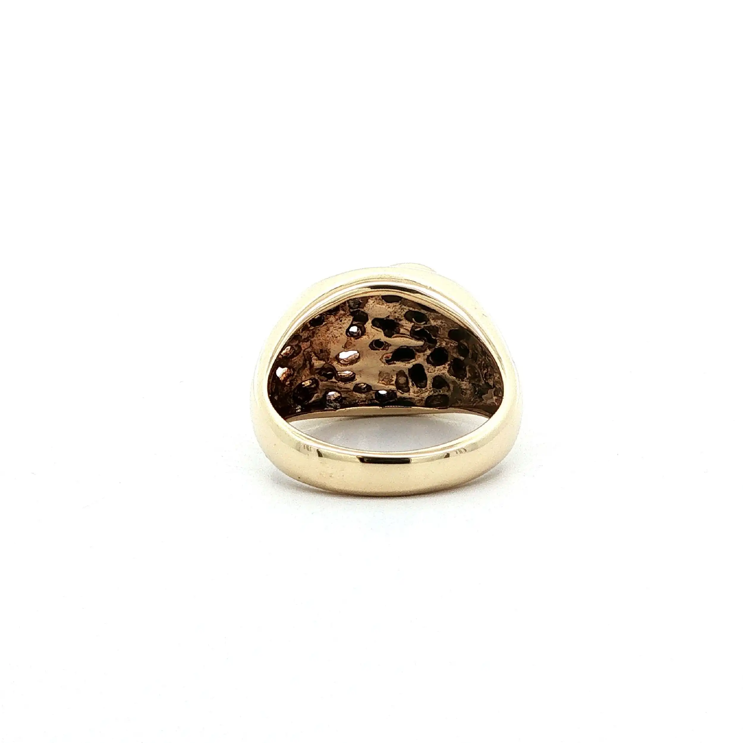 Ring Gelbgold mit Lagenstein & Brillant