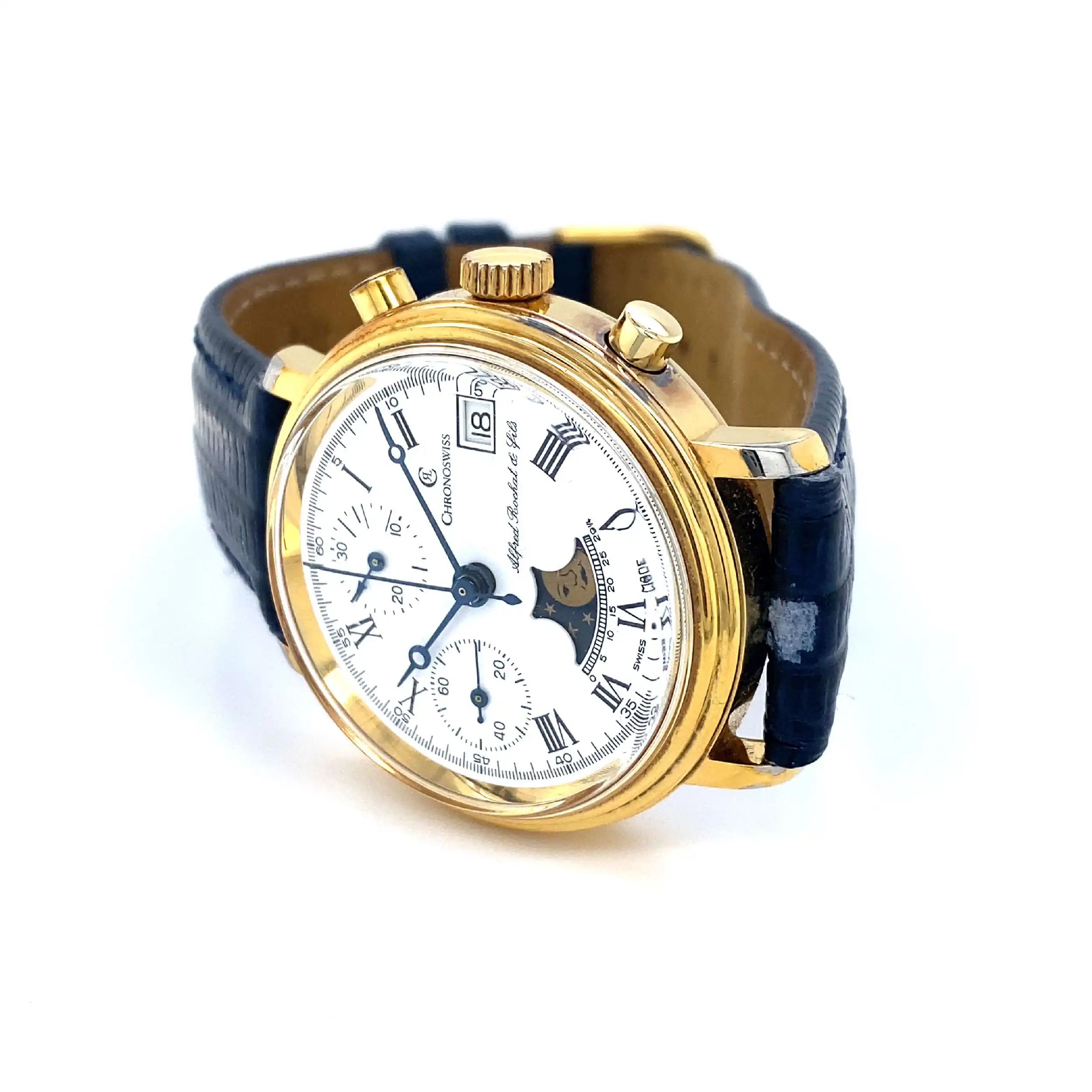 Chronoswiss Alfred Rochat & Fils lunar Mondphase Chronograph