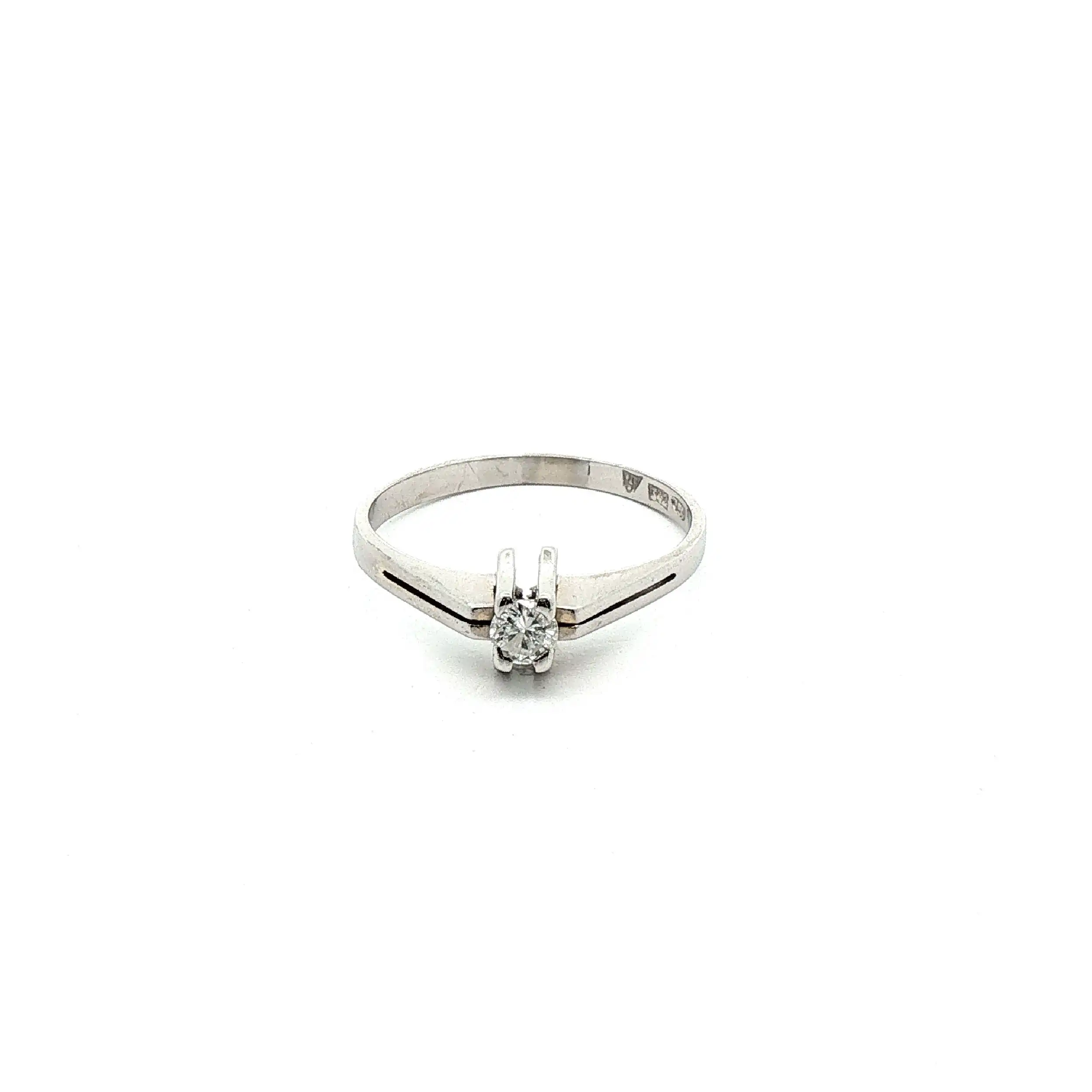 Ring Weißgold mit Brillant