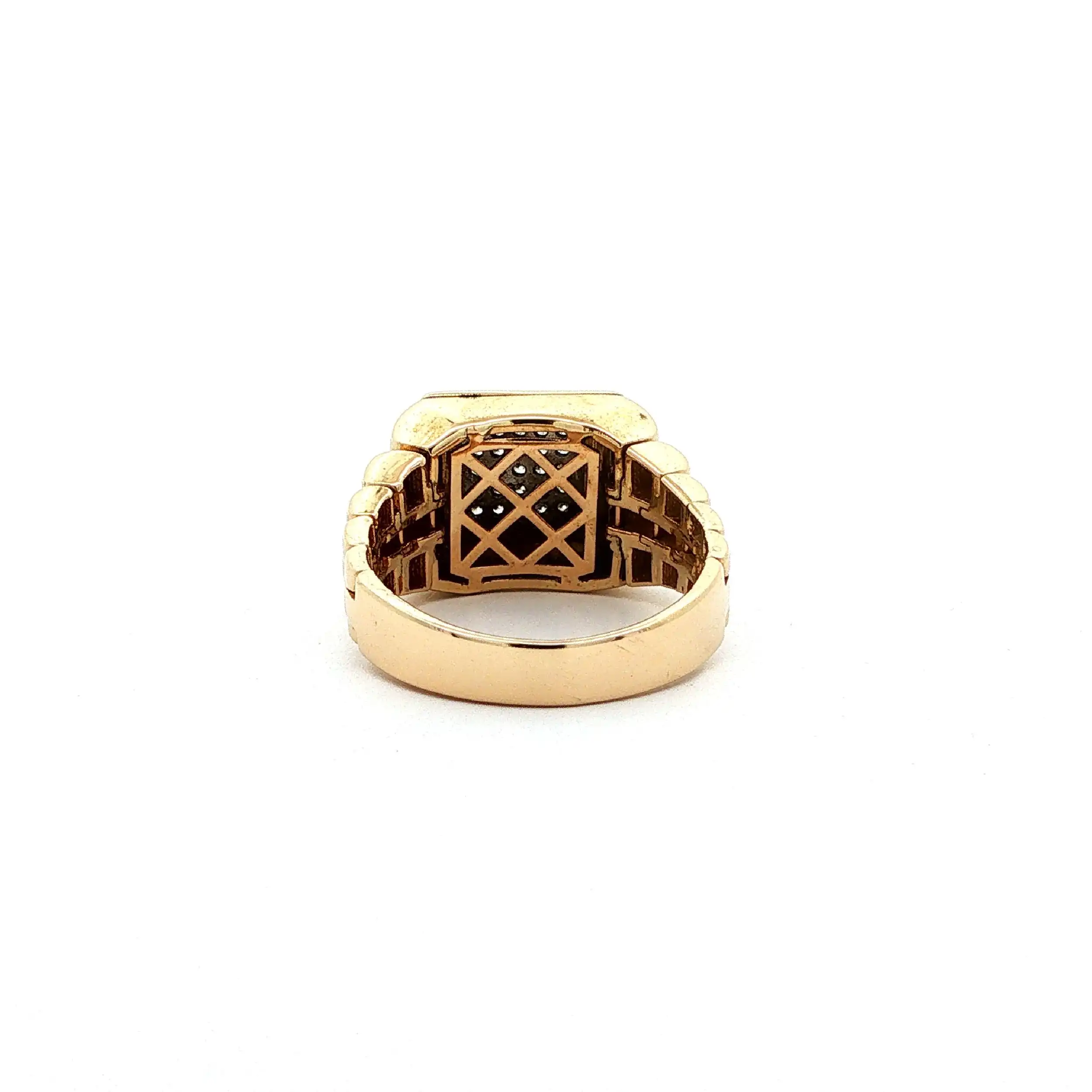 Ring Gelbgold mit Zirkonia