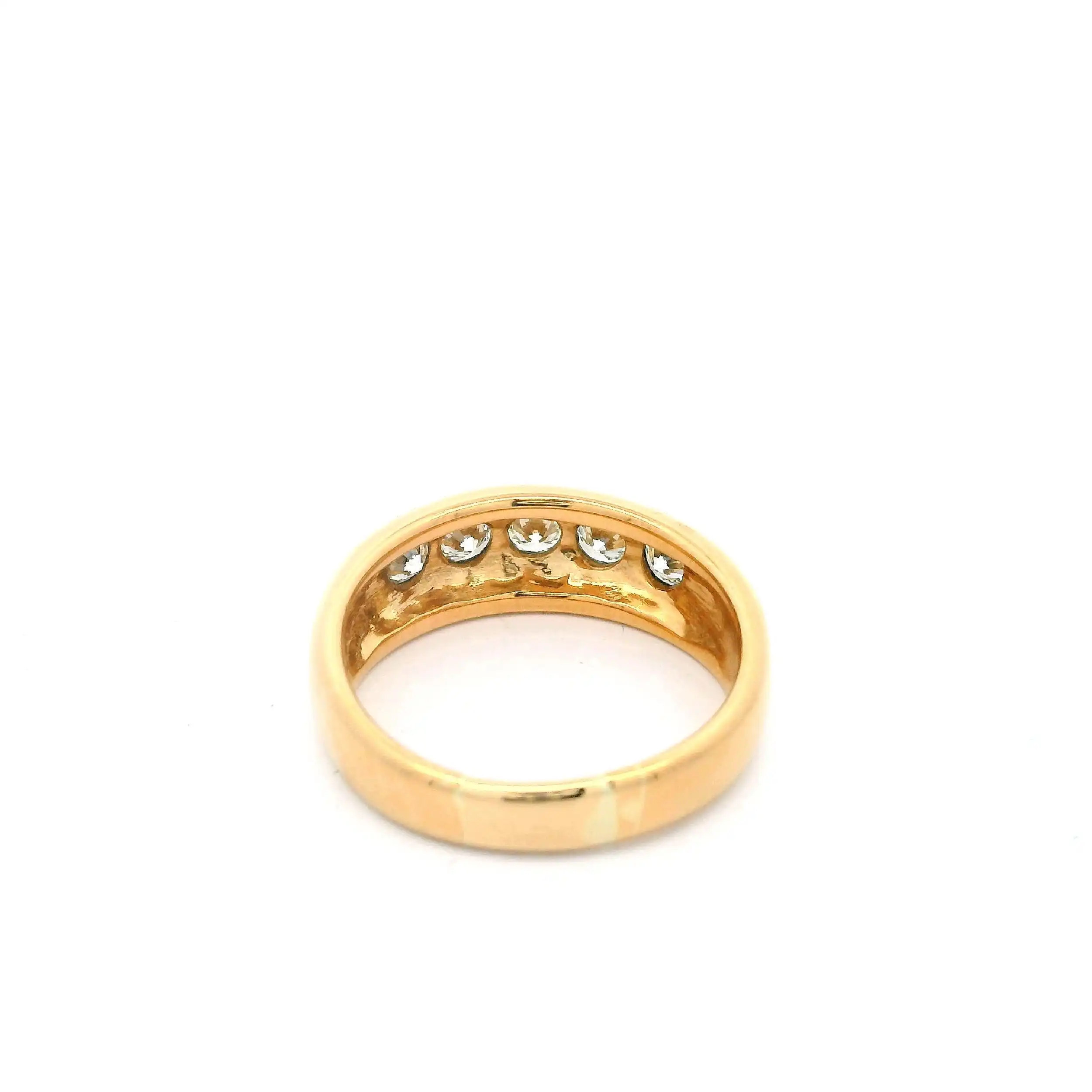 Ring Gelbgold mit Brillanten Ring Gelbgold mit Brillanten