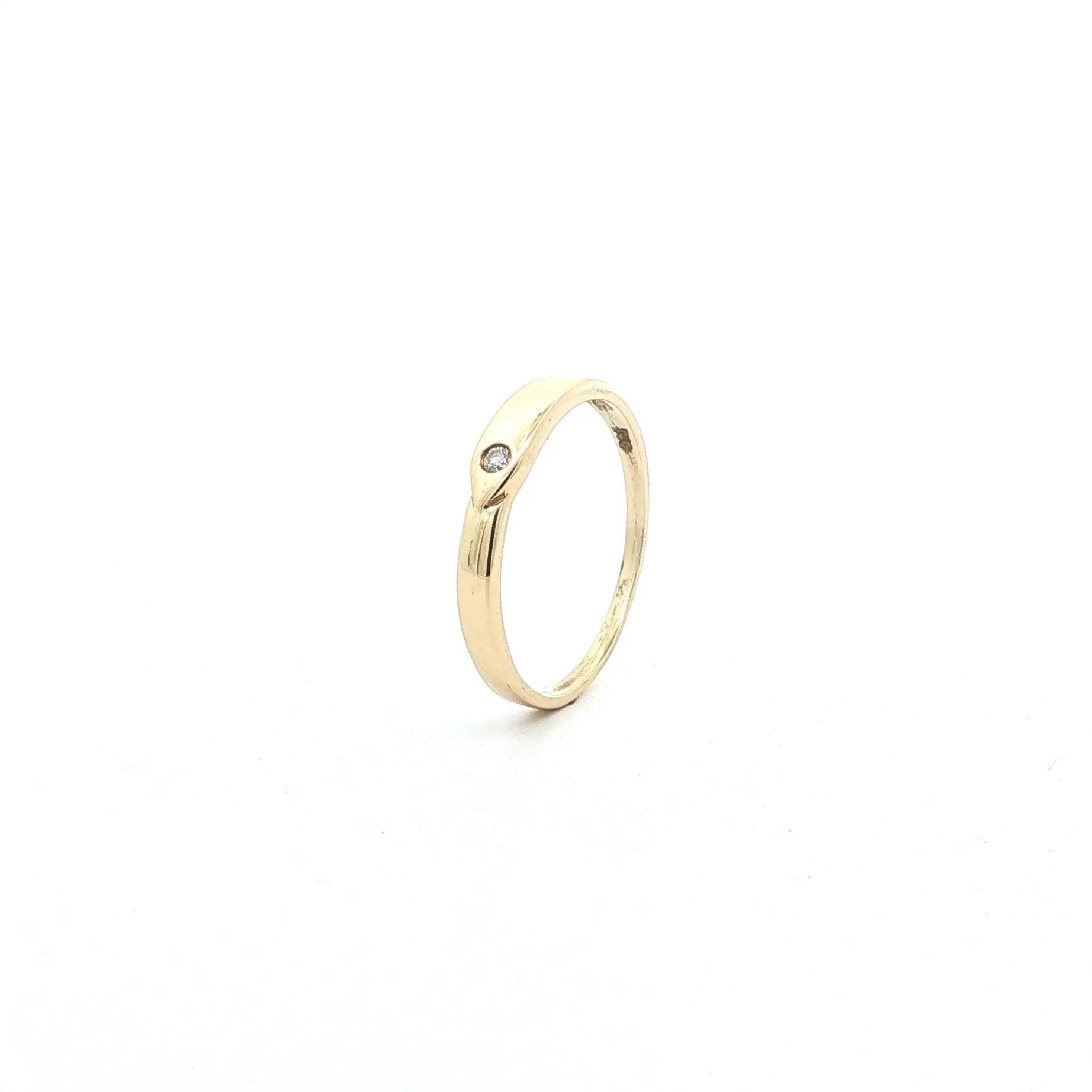 Ring Gelbgold mit Brillant