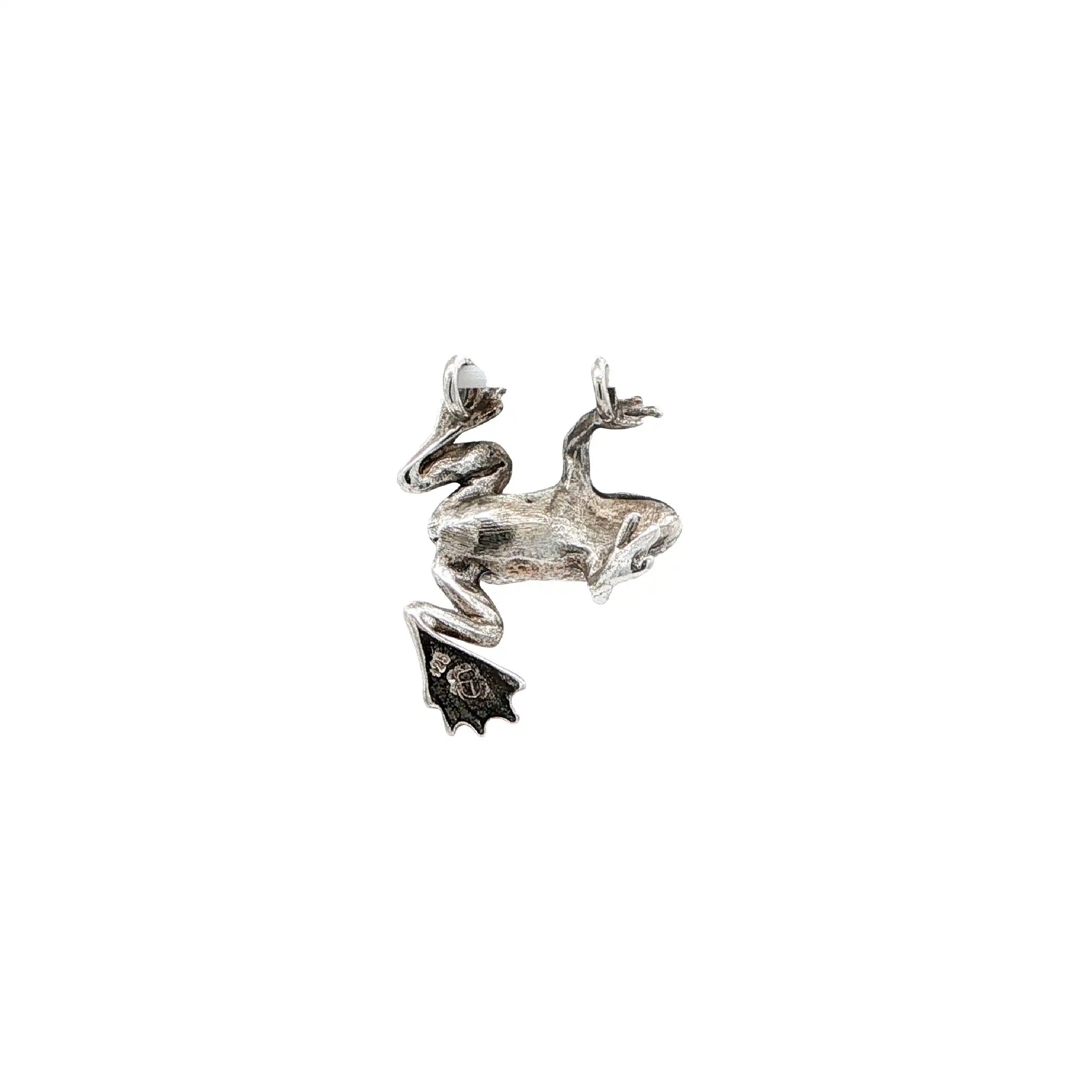 Anhänger Silber Froschkönig