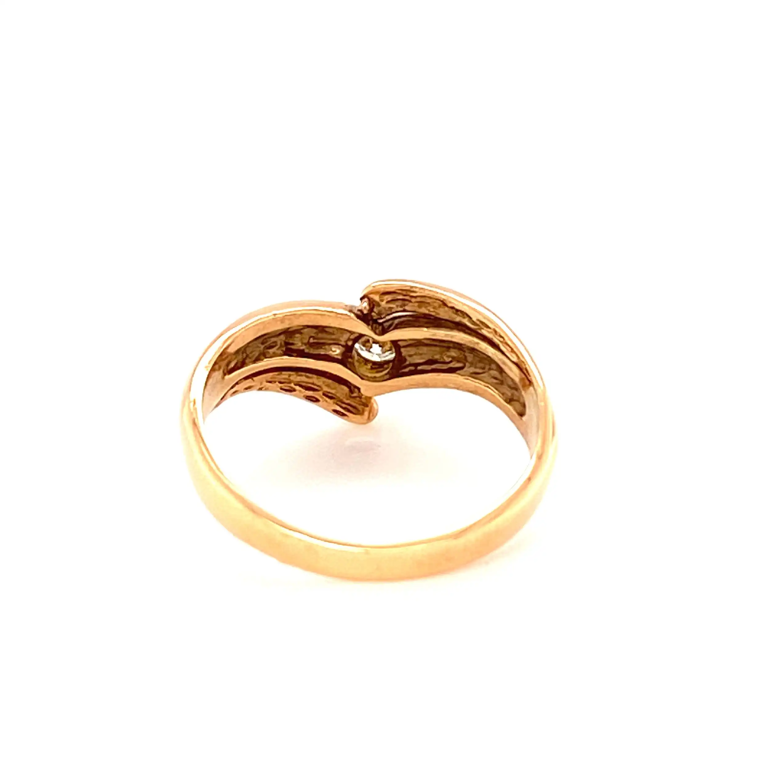 Ring Roségold mit Brillant Ring Roségold mit Brillant