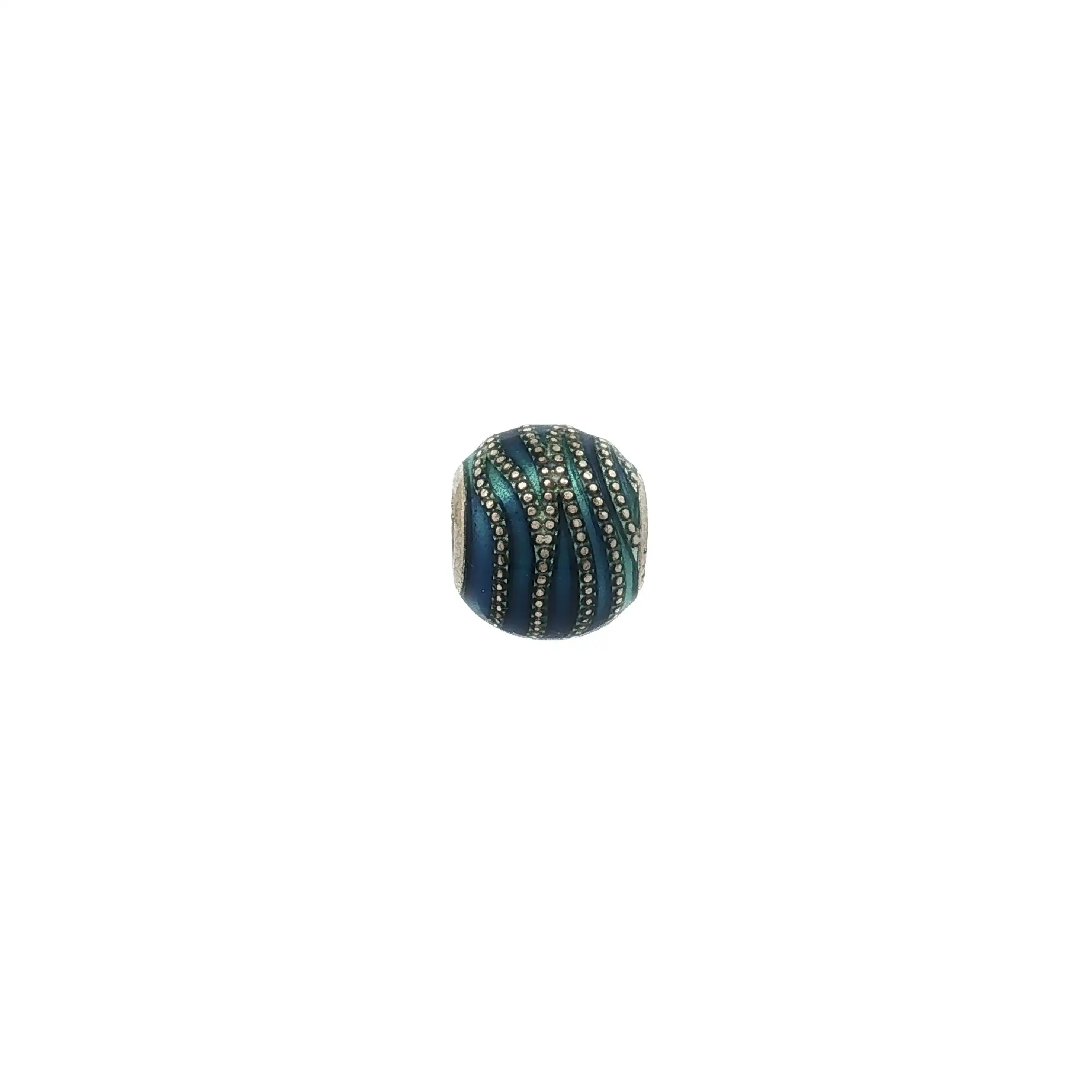 Charm Silber Pandora Blaue Welle Charm Silber Pandora Blaue Welle