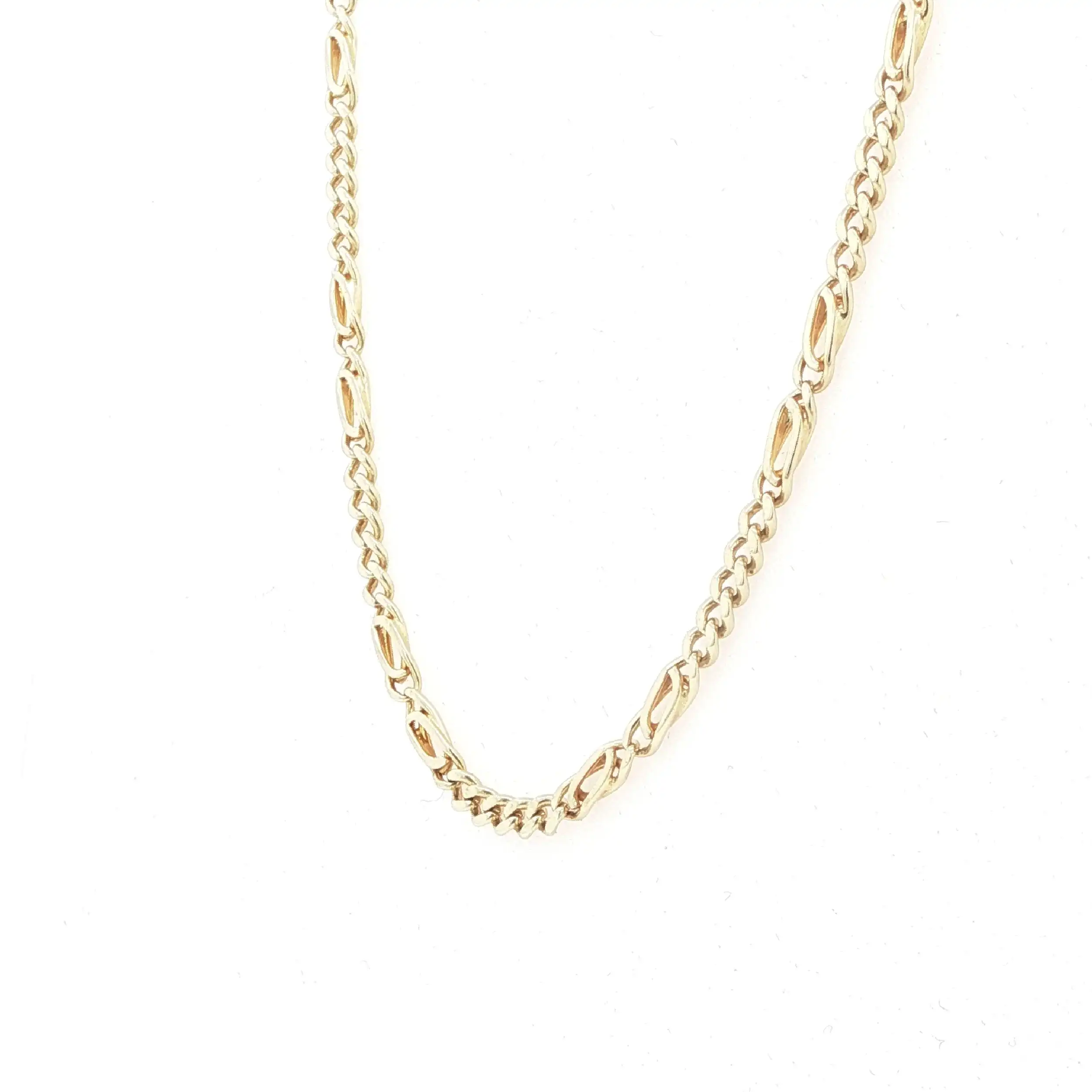 Figaro-Ankerkette Gelbgold