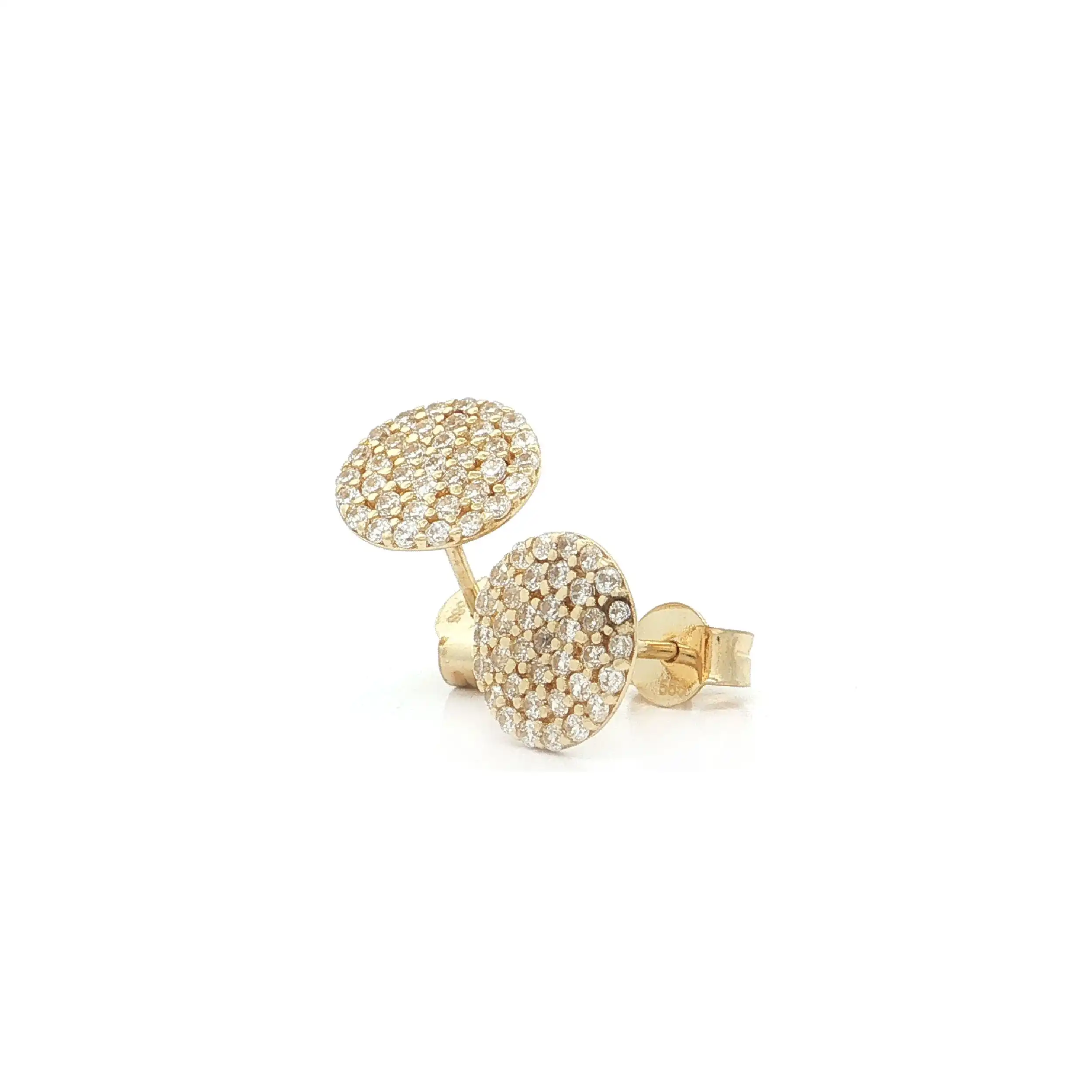 Ohrstecker Gelbgold mit Zirkonia Ohrstecker Gelbgold mit Zirkonia