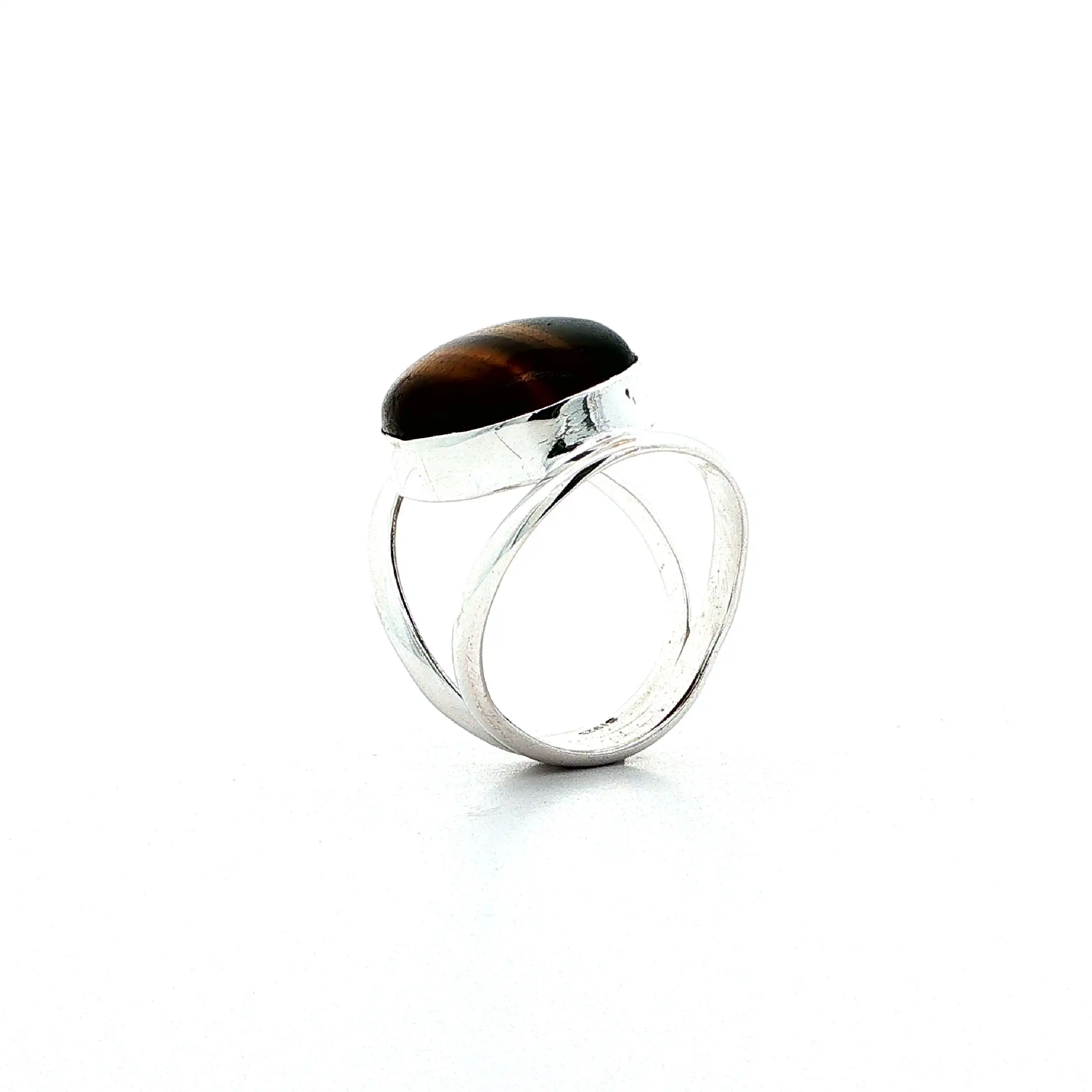 Silberring mit Tigerauge