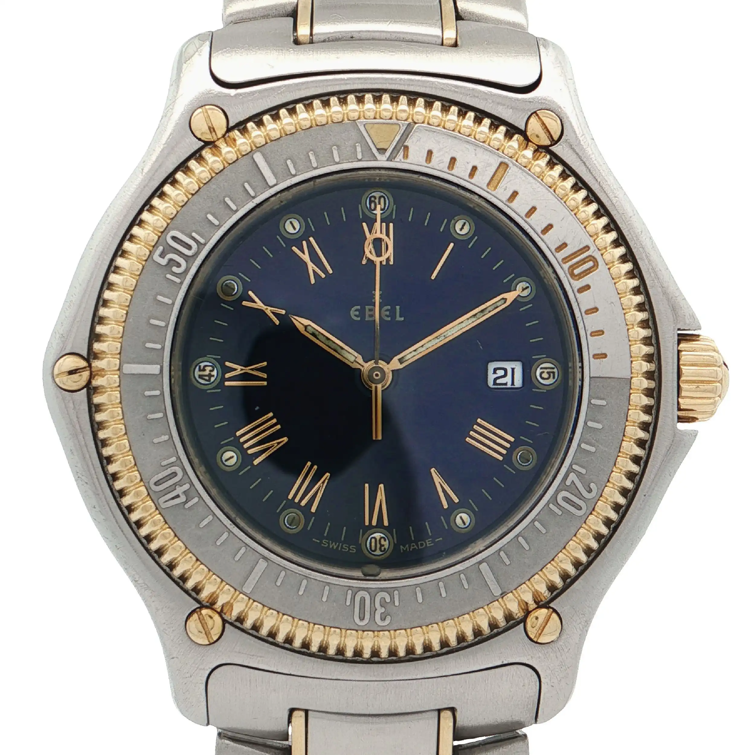 Herrenuhr Ebel Discovery Steel/Yellow Gold 38mm Ref.183913 Herrenuhr Ebel Discovery Steel/Yellow Gold 38mm Ref.183913