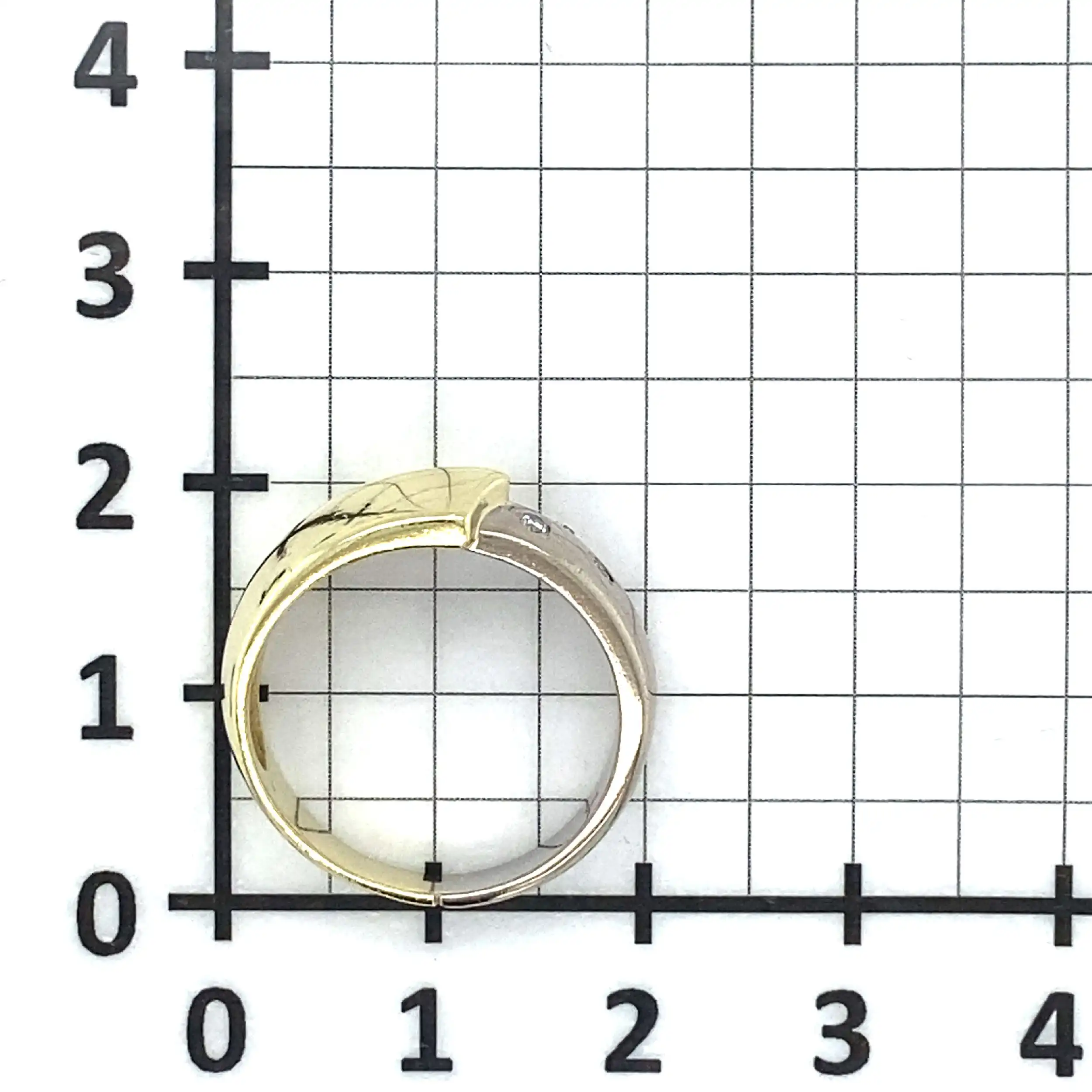Ring Bicolor mit Brillanten Ring Bicolor mit Brillanten