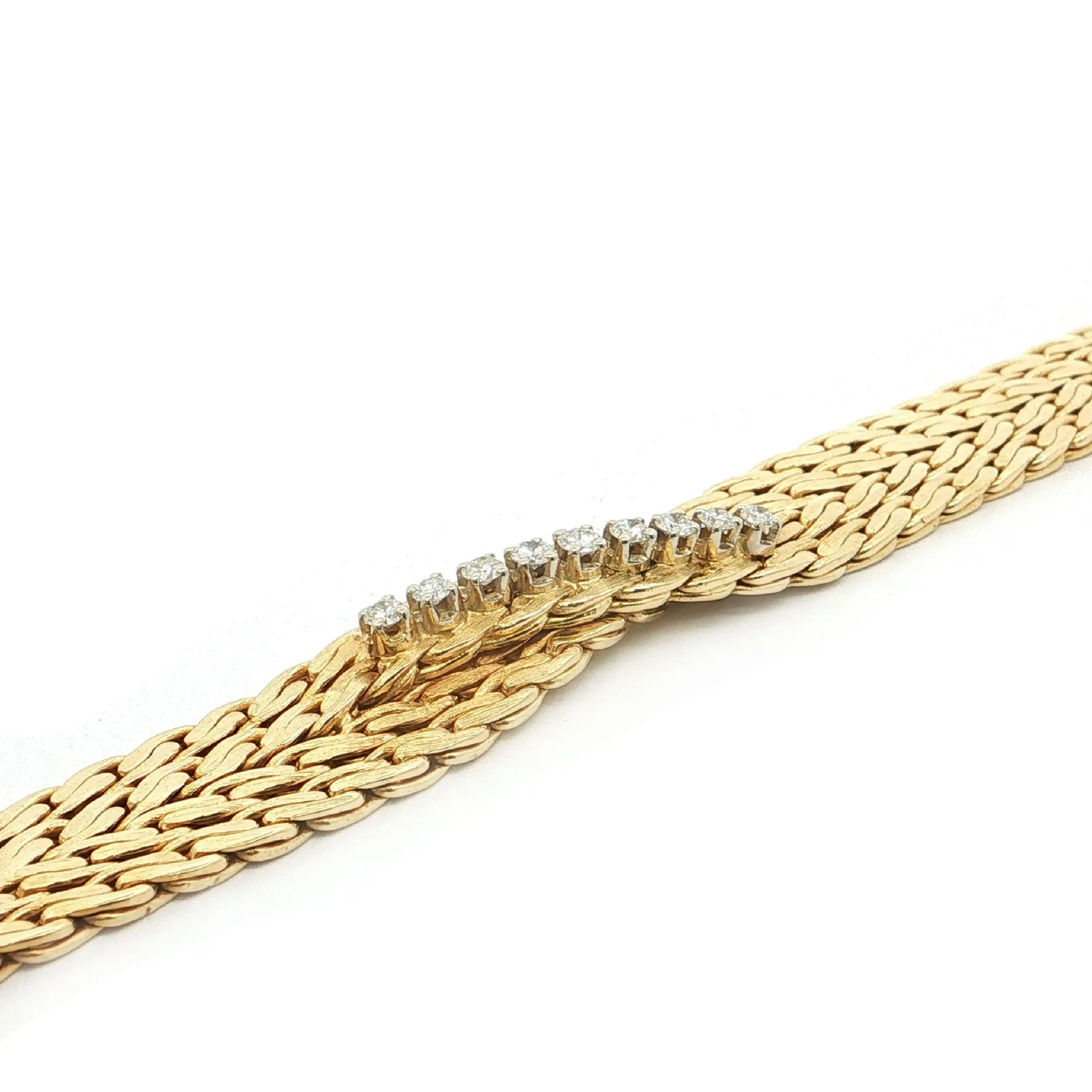 Armband Gelbgold mit Brillanten Armband Gelbgold mit Brillanten