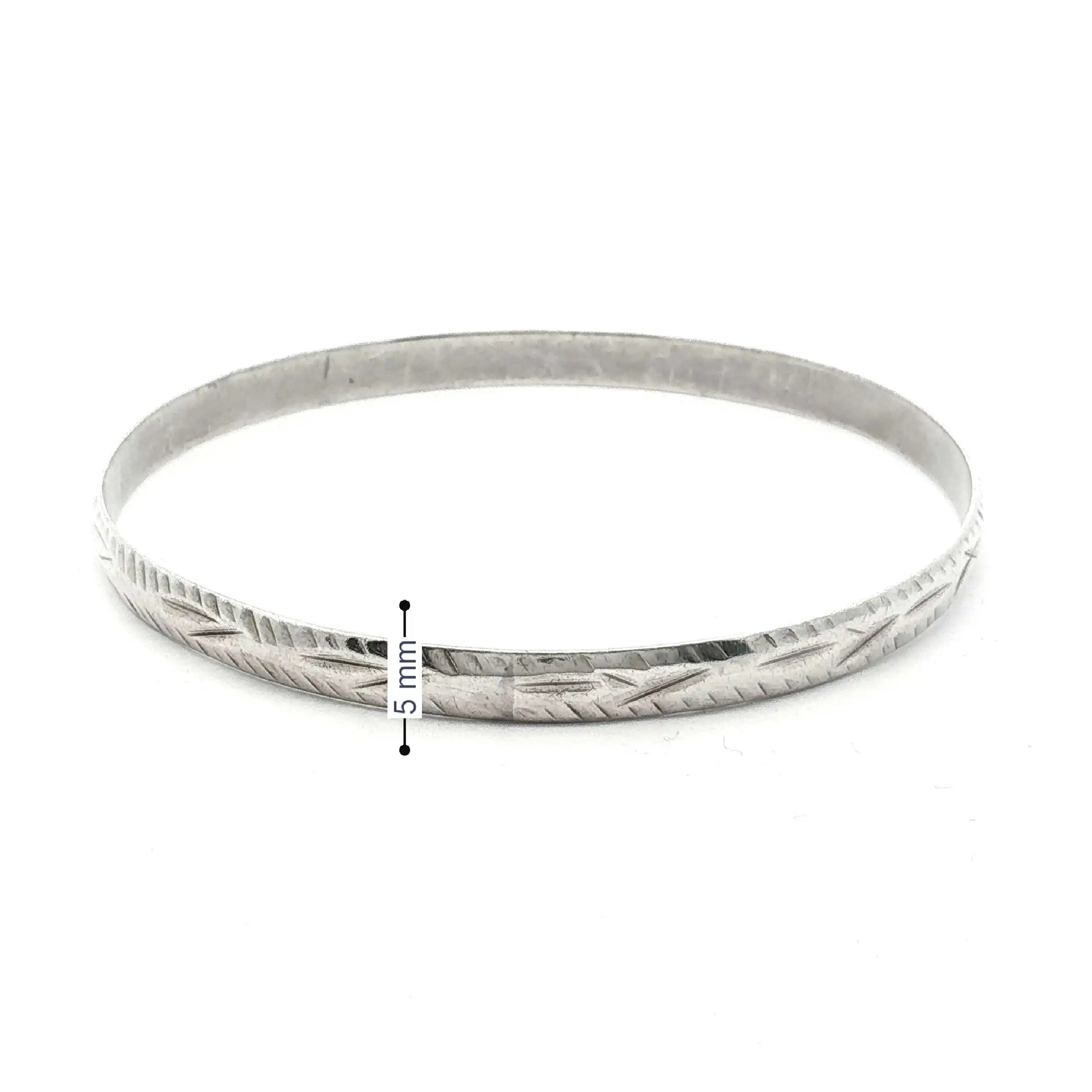 4 Armreifen Silber