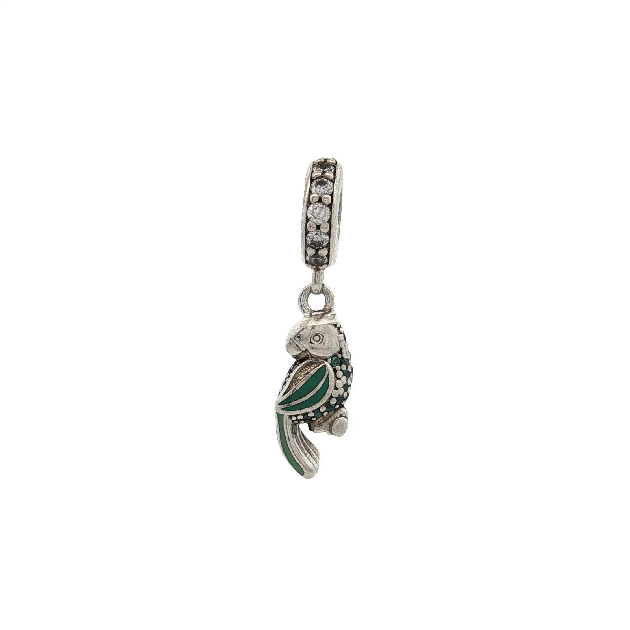 Charm Pandora "tropischer Papagei"