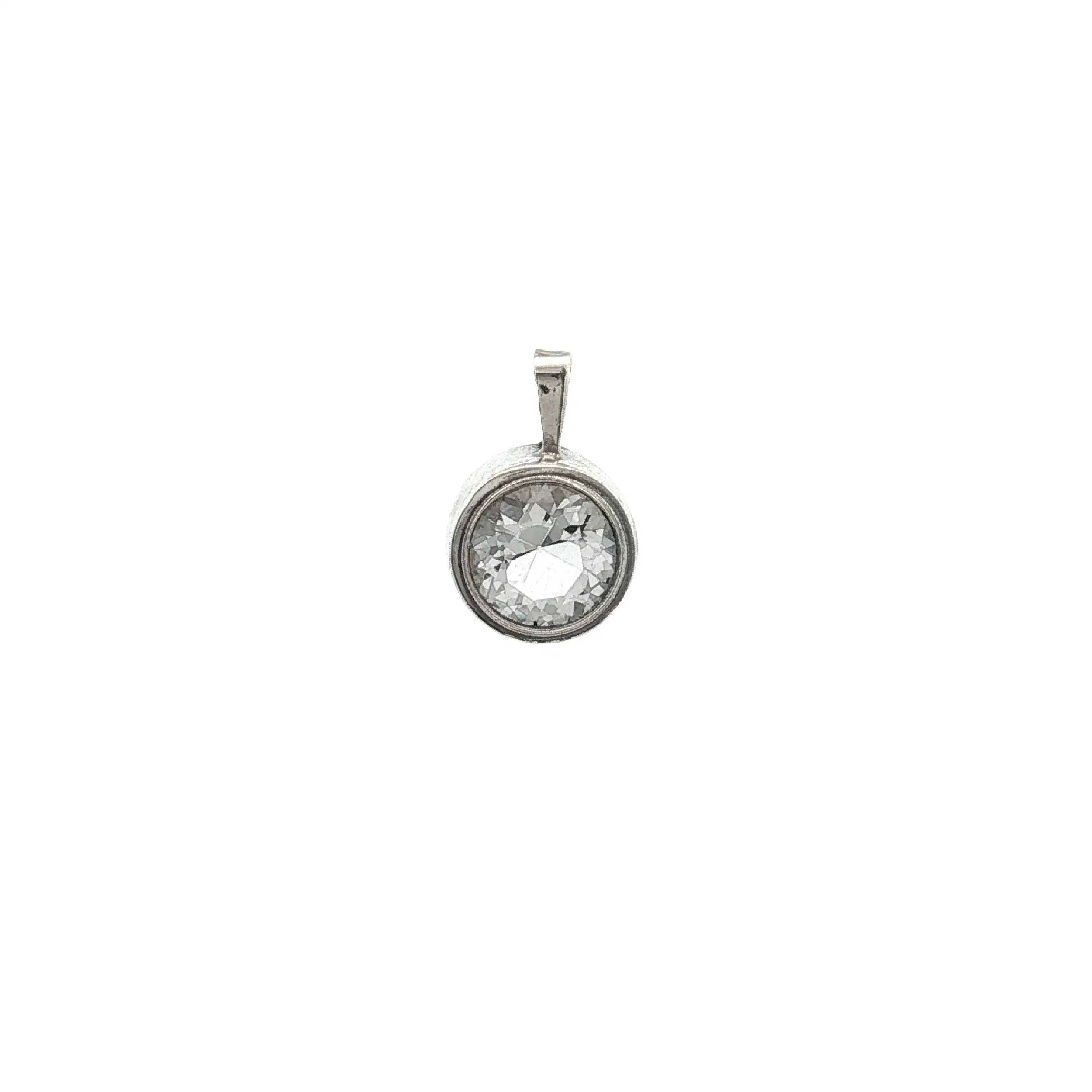 Anhänger Silber mit Bergkristall