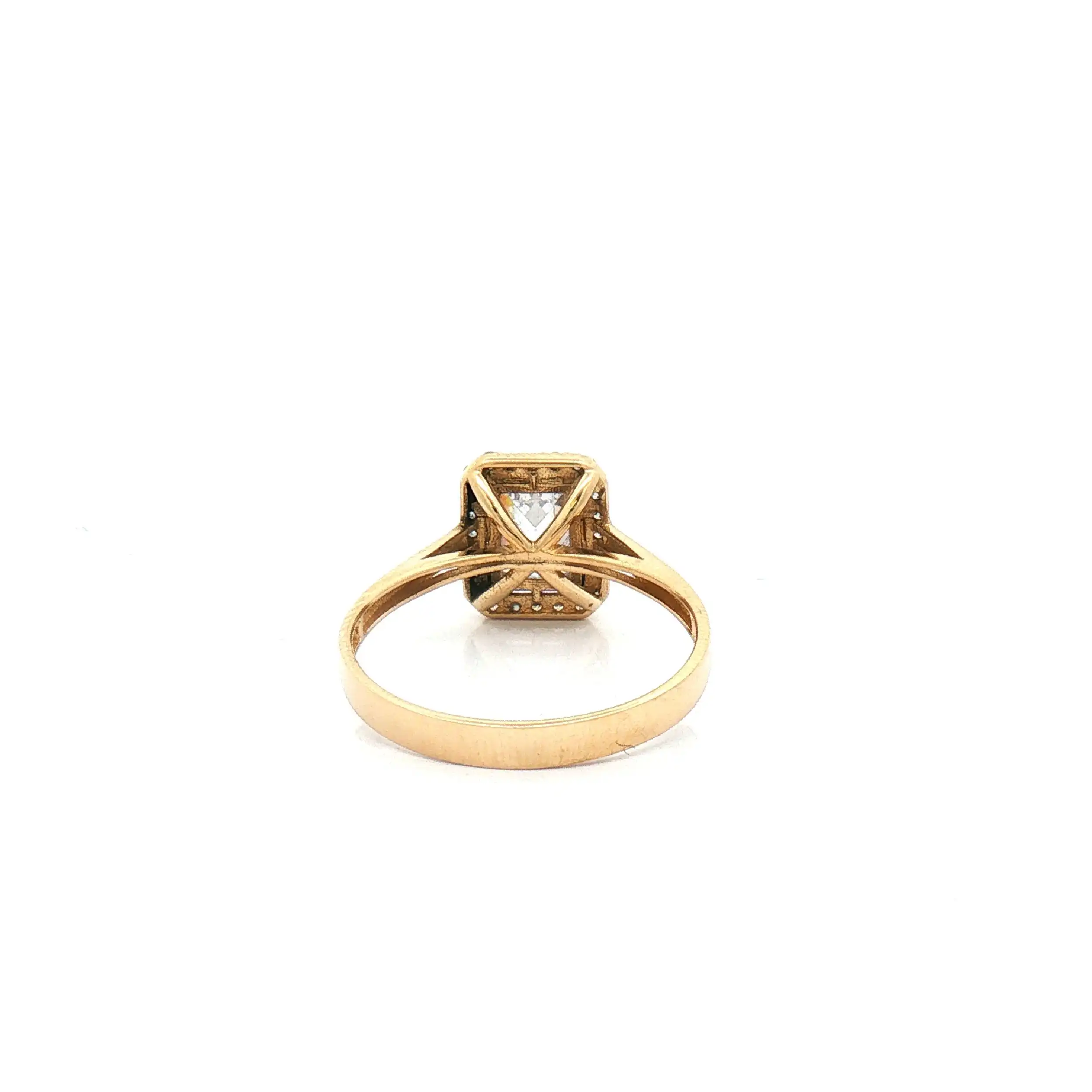 Ring Gelbgold mit Zirkonia