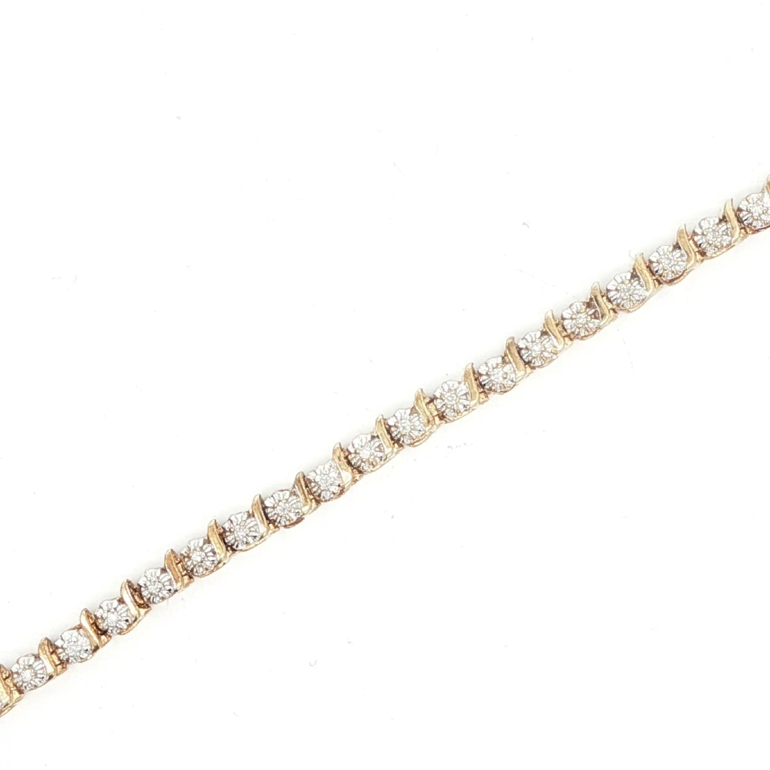Armband Bicolor mit Diamanten