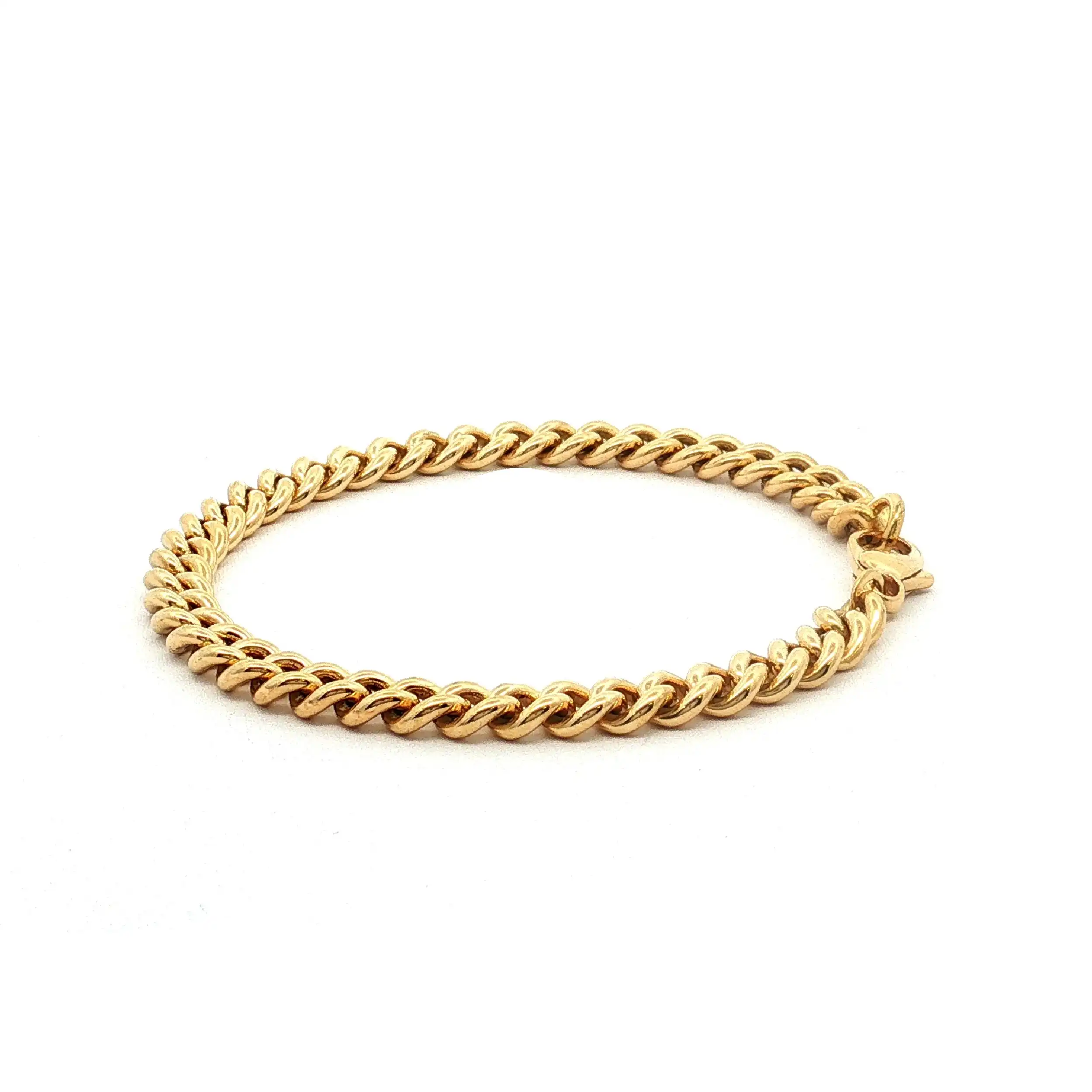 Panzerarmband Gelbgold