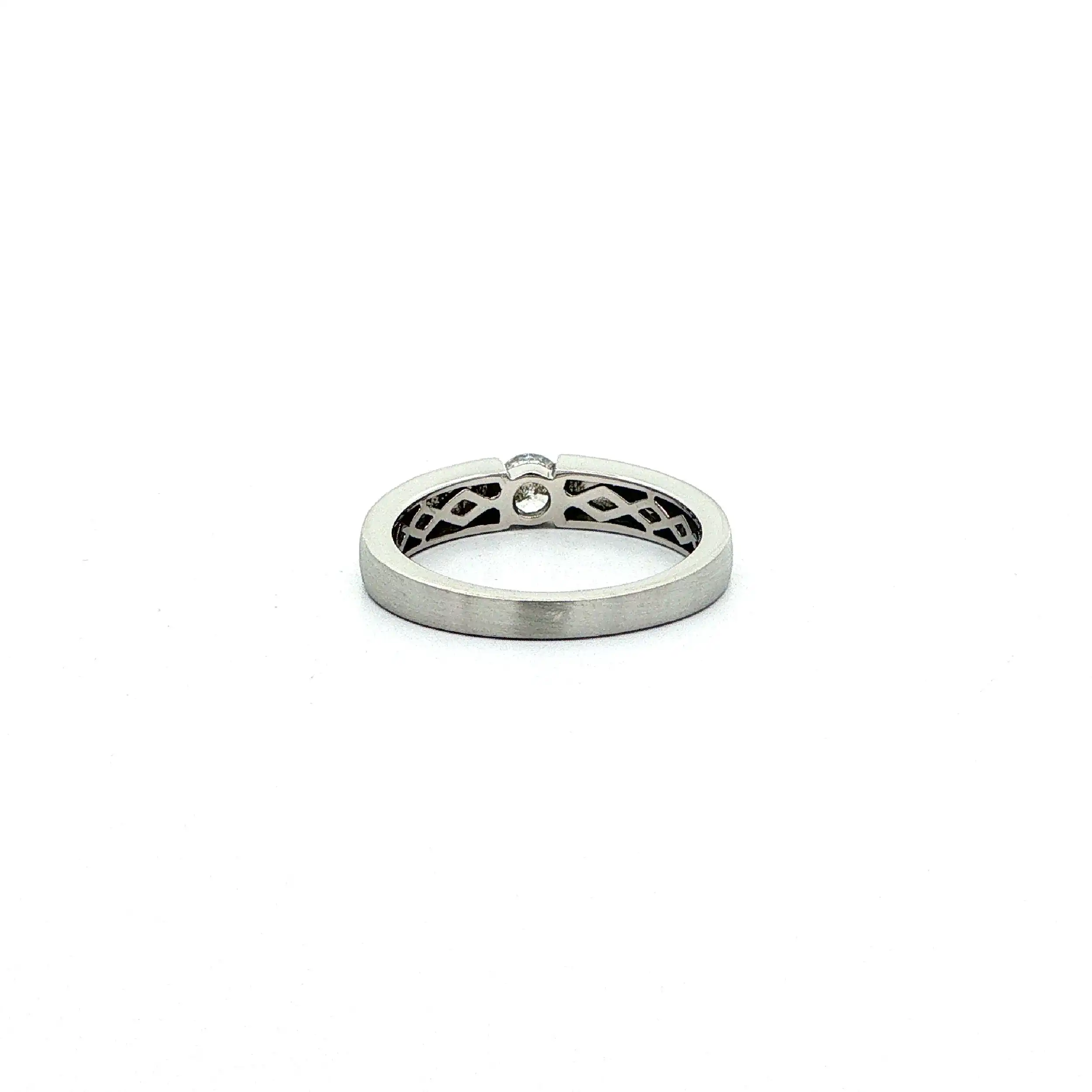 Ring Platin mit Brillant