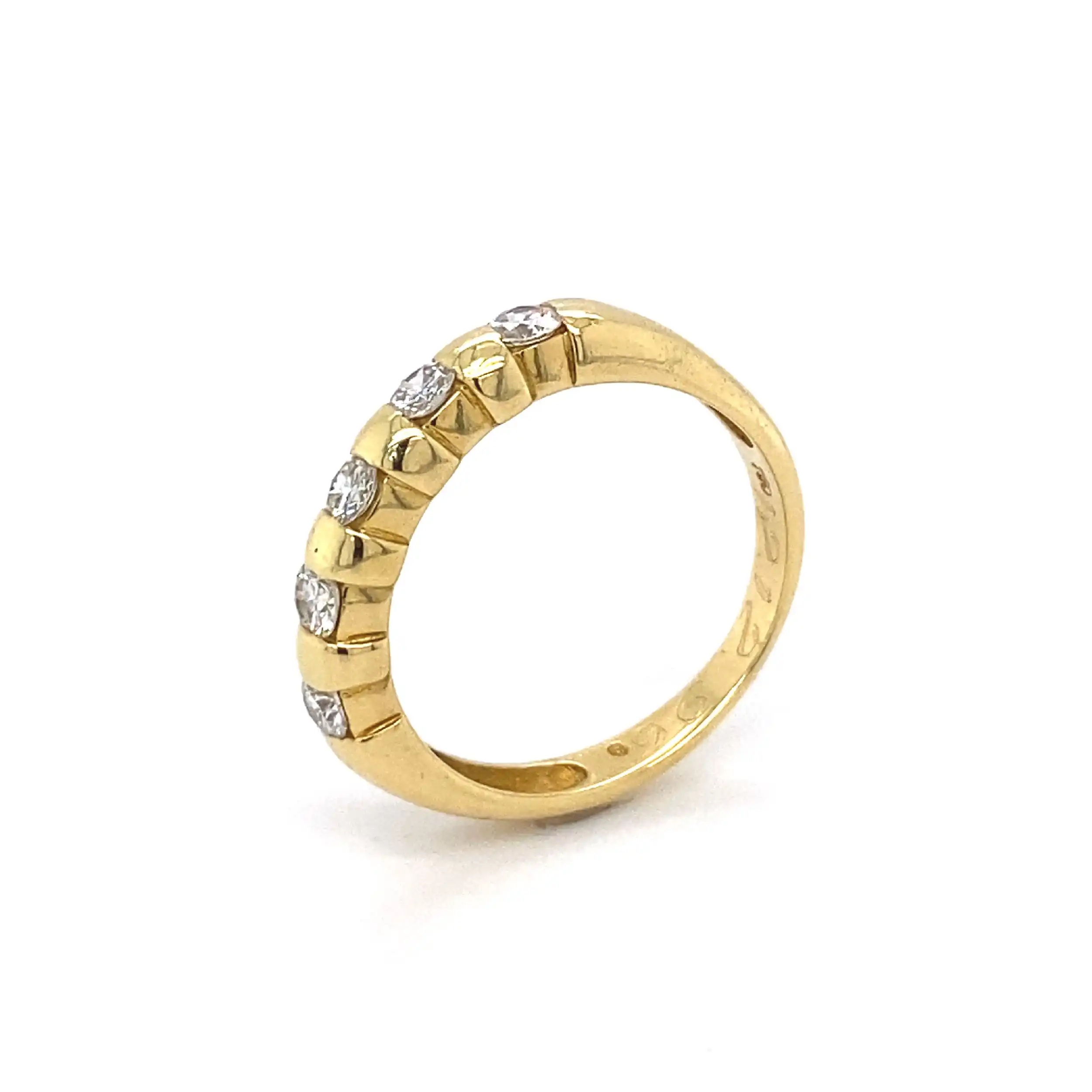 Ring Gelbgold mit Brillanten